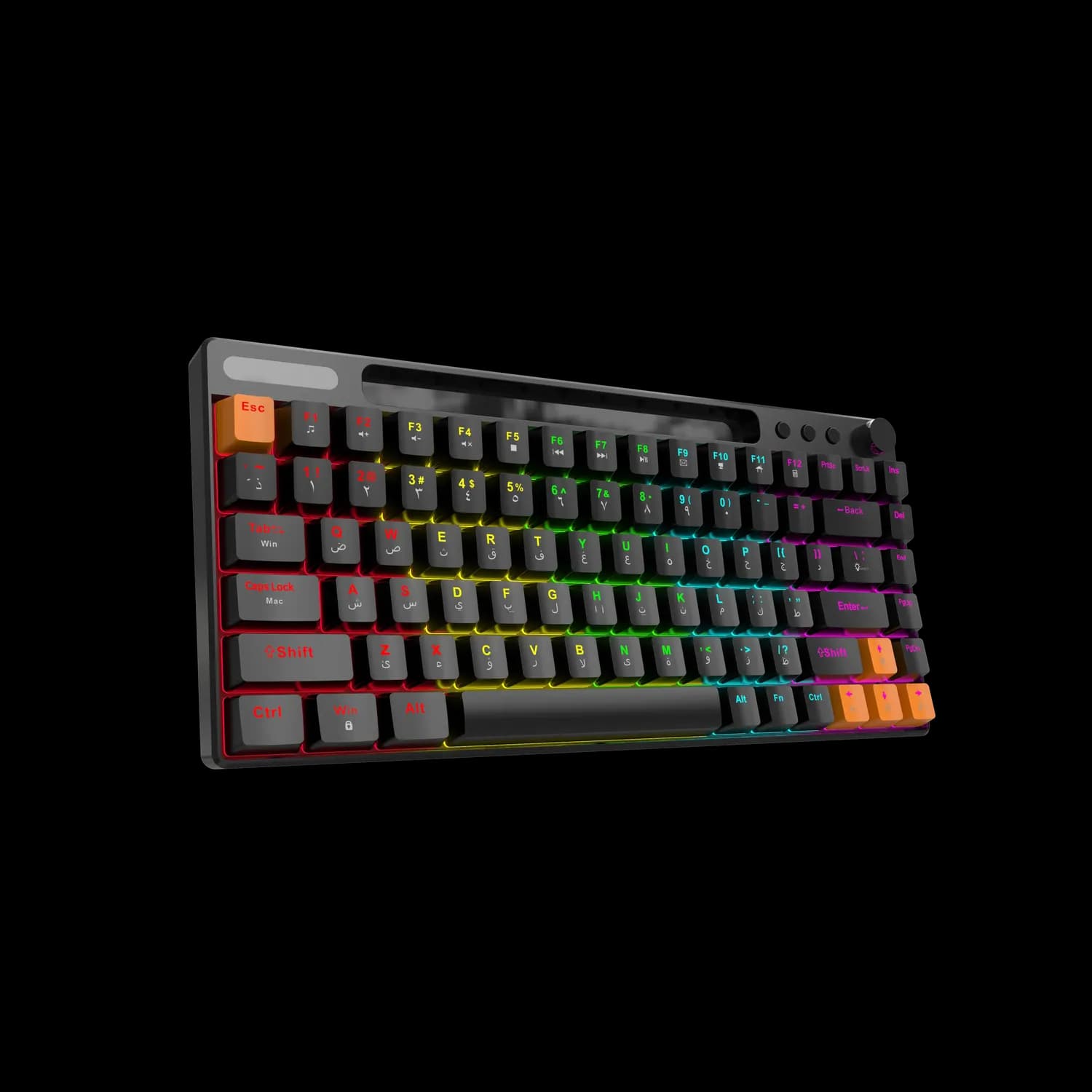 Porodo Mechanical Gaming Keyboard - 84 Keys, Black 4