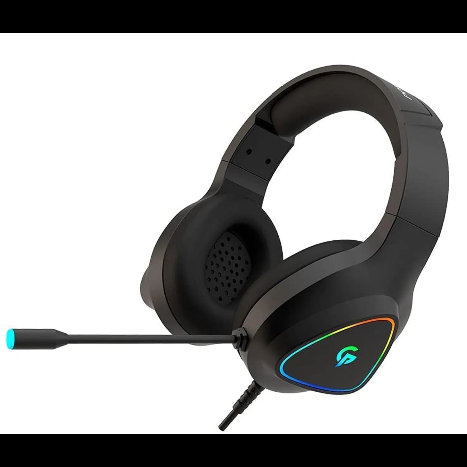 Porodo Gaming Headphones PDX4-2 - 50mm Drivers, Black 2