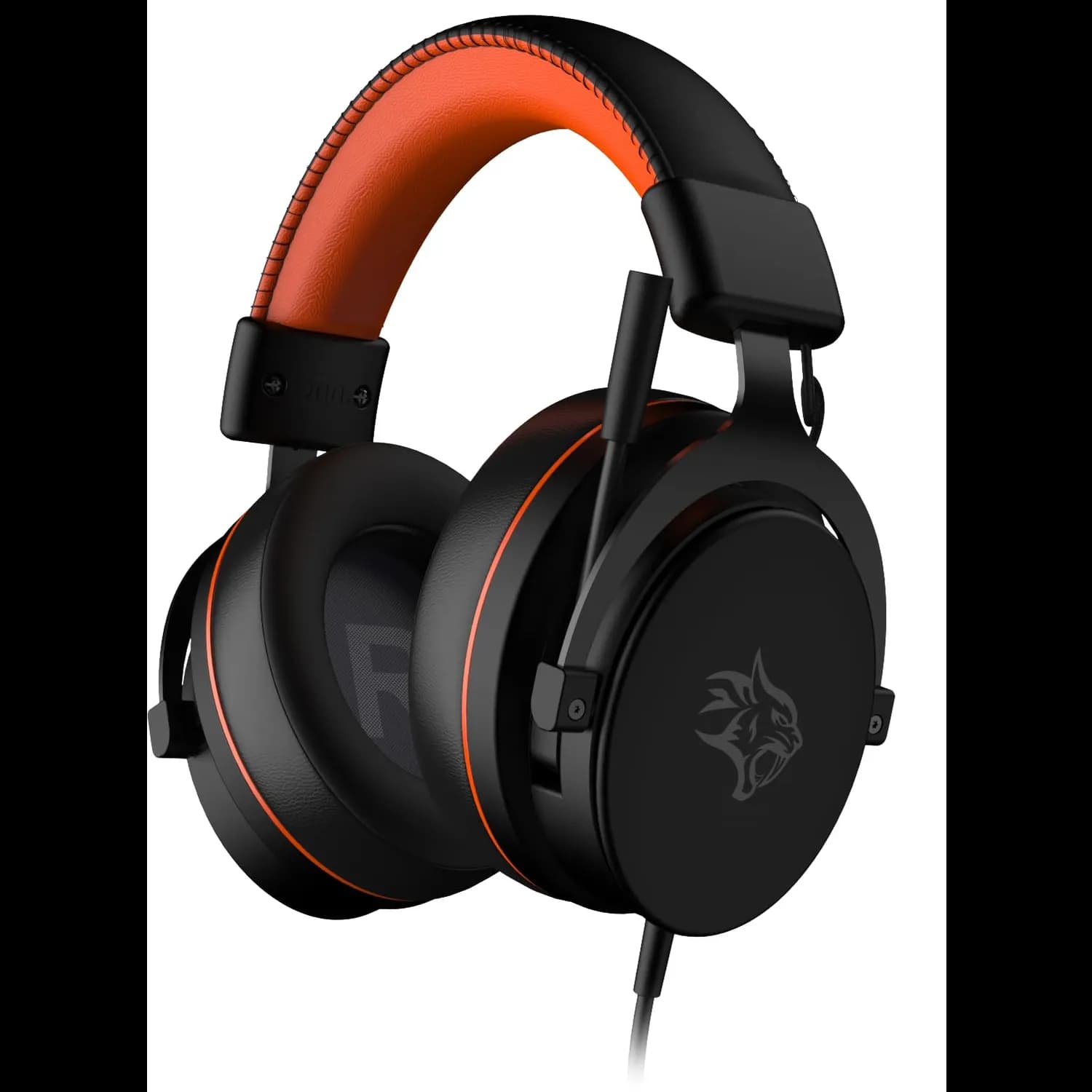 Porodo Gaming Headset PDX417 - 7.1 Surround Sound, Black 1