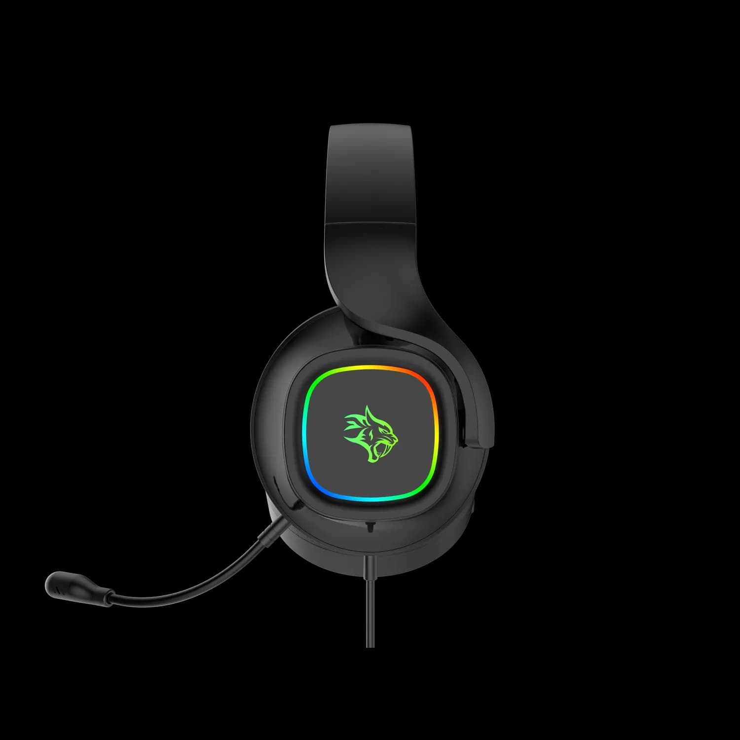 Porodo Gaming Headphone - Omni-Directional, Black 5