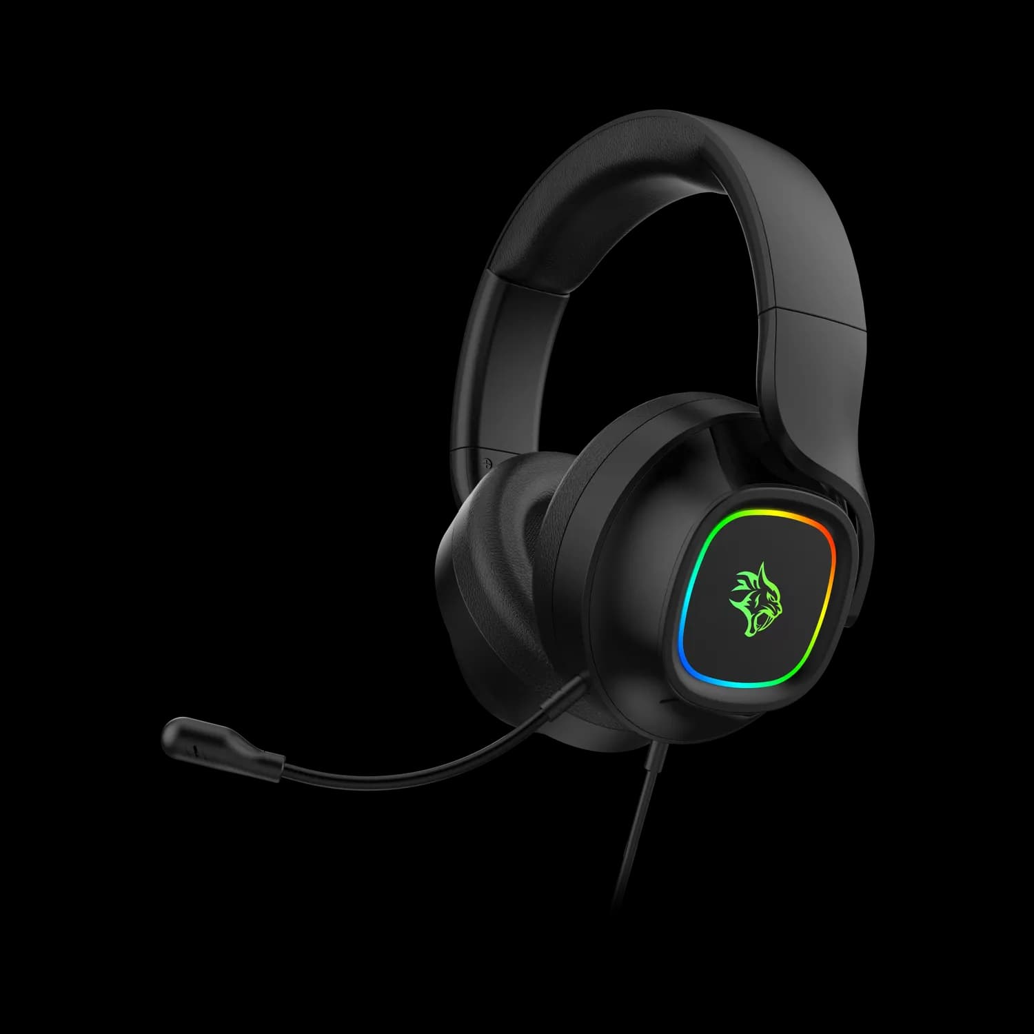 Porodo Gaming Headphone - Omni-Directional, Black 1 Porodo Gaming Headphone - Omni-Directional, Black 1