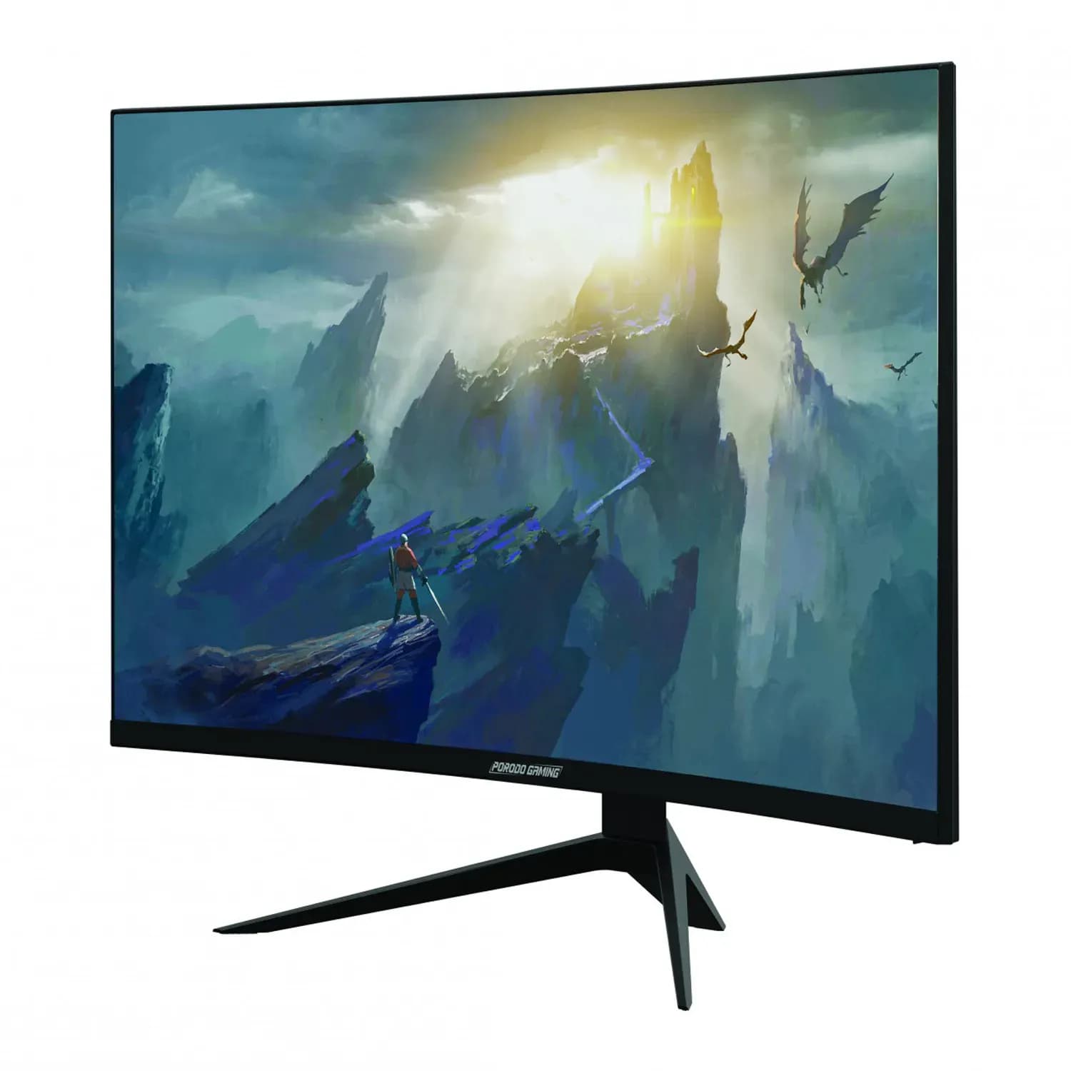 Porodo Gaming Monitor - 32" QHD 180Hz, Black 1 Porodo Gaming Monitor - 32" QHD 180Hz, Black 1