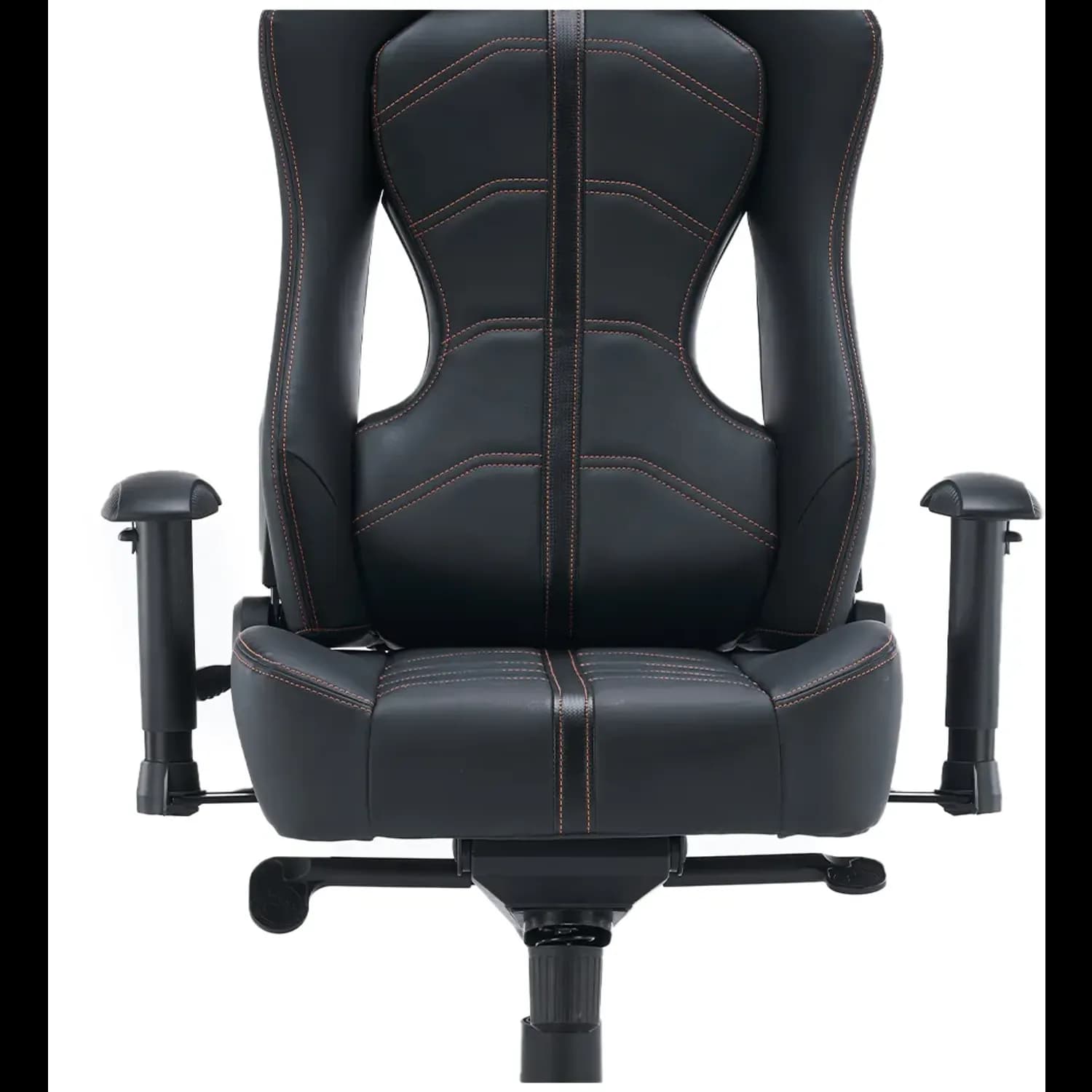 Porodo Gaming Chair Predator Pro - Molded Backrest, Orange/Black 4