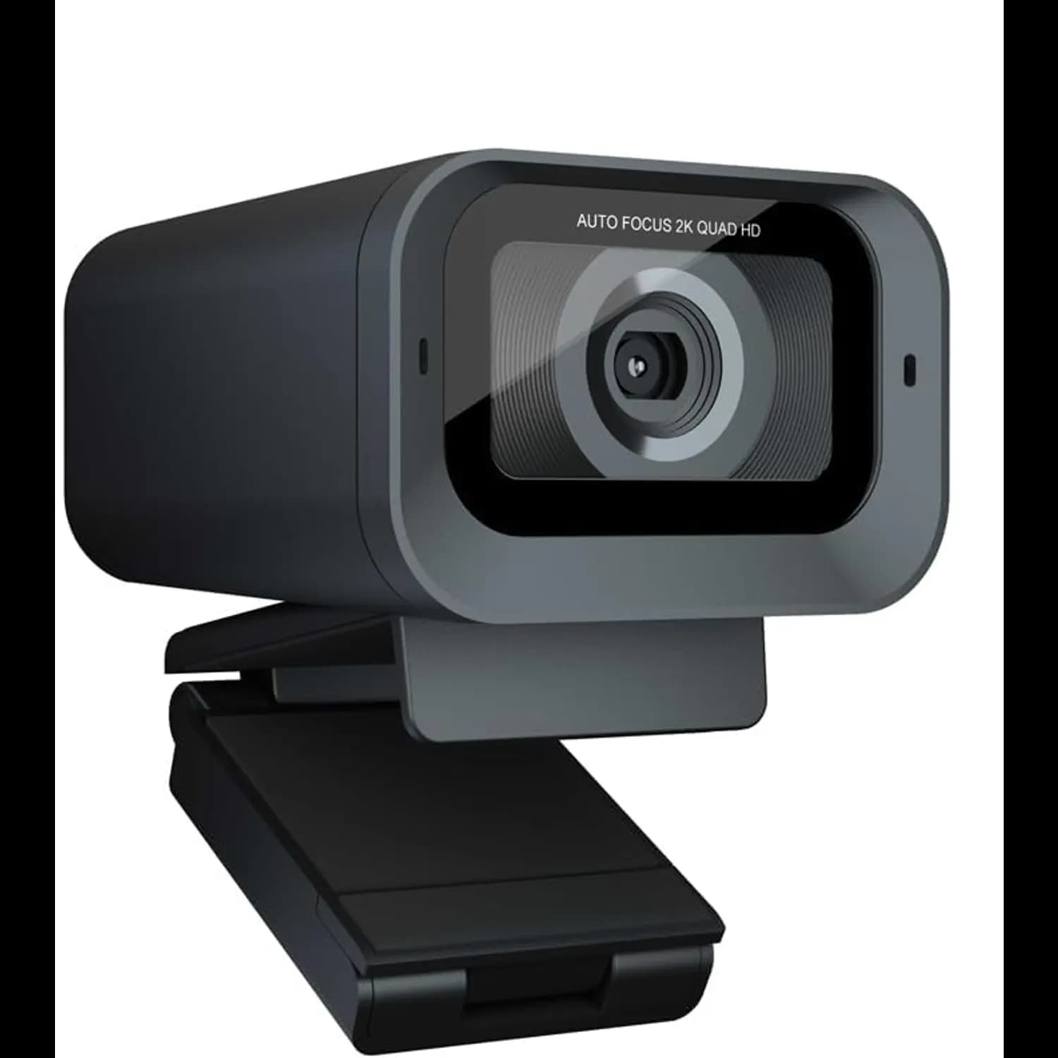 Porodo Gaming Webcam - 2K 30fps, Autofocus, Tripod, Black 3