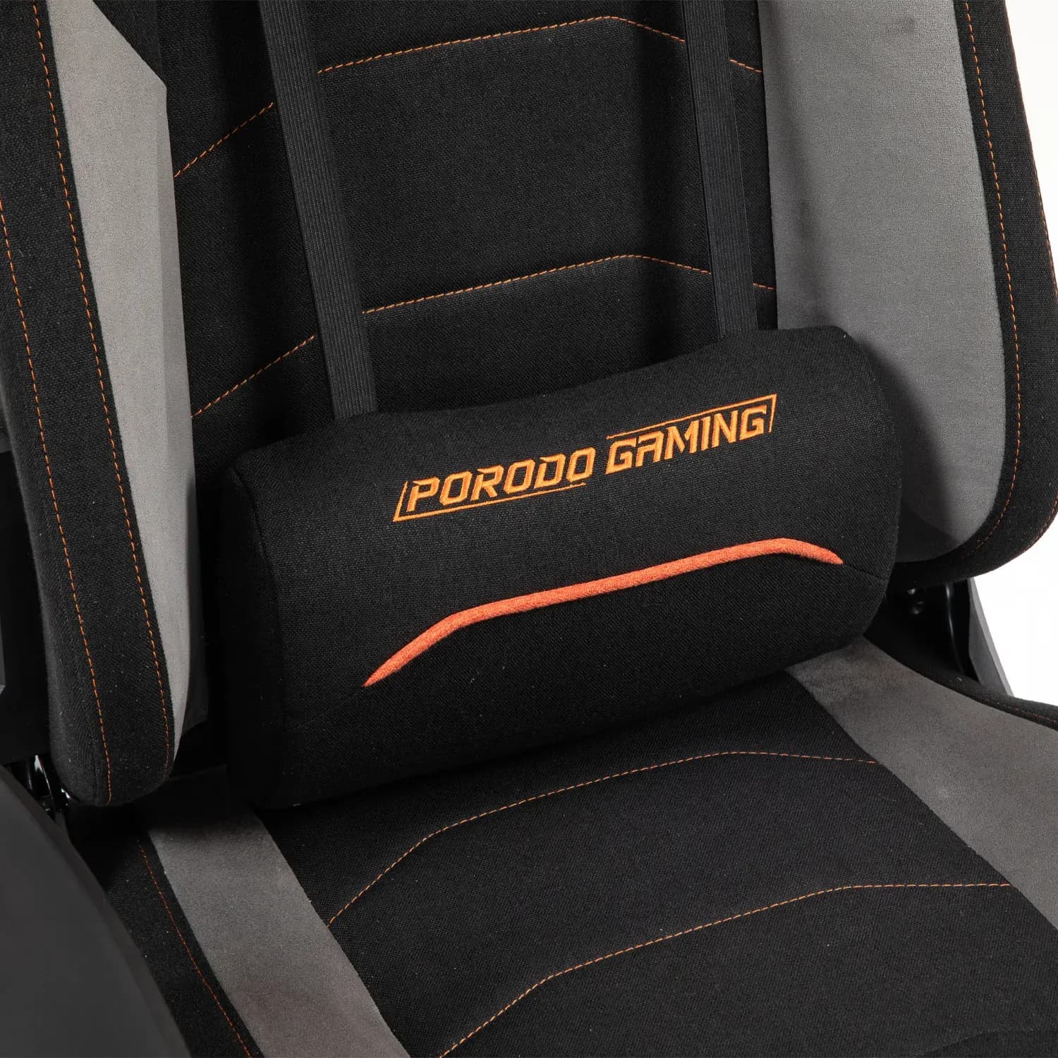 Porodo Gaming Chair - Molded Foam Seats, Black 4