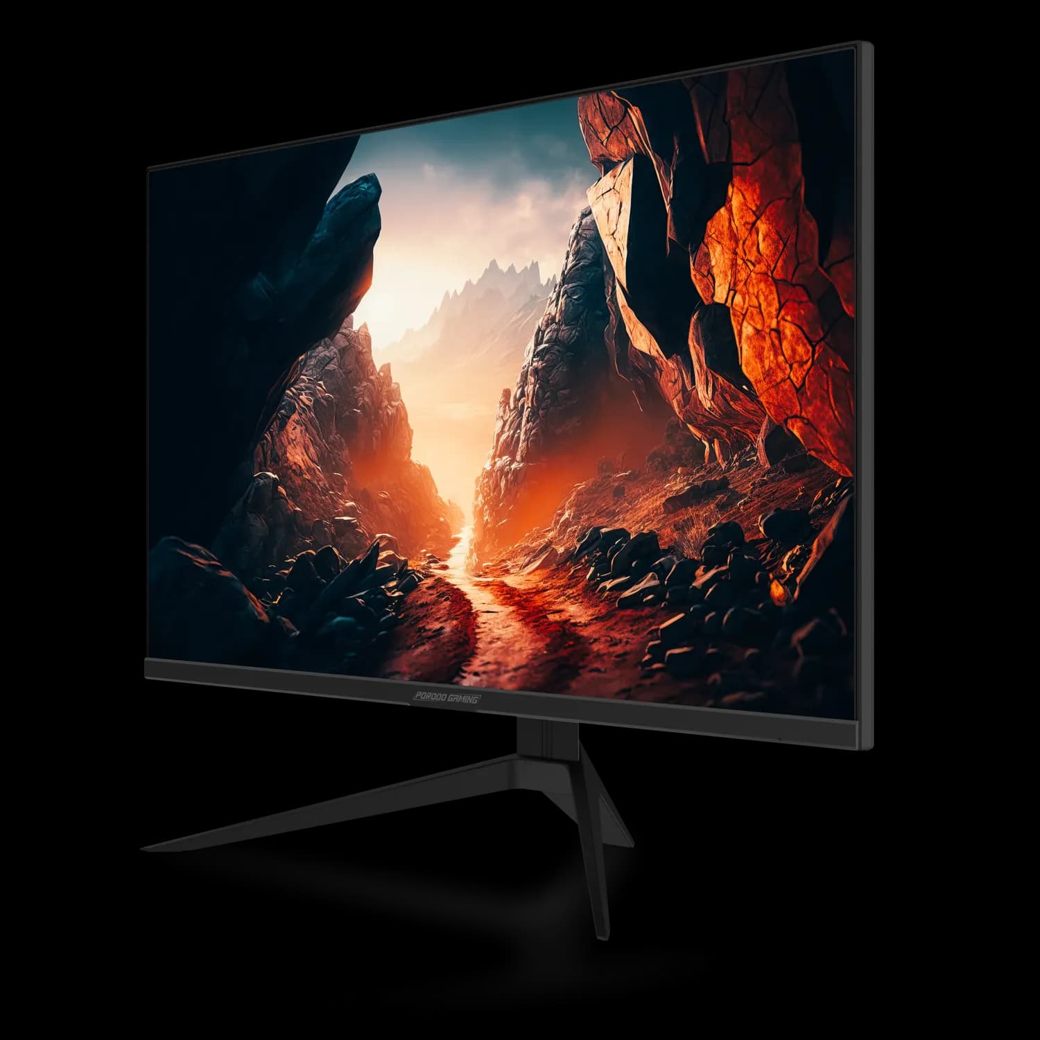 Porodo Gaming Monitor - 27" FHD 120Hz, Black 1 Porodo Gaming Monitor - 27" FHD 120Hz, Black 1