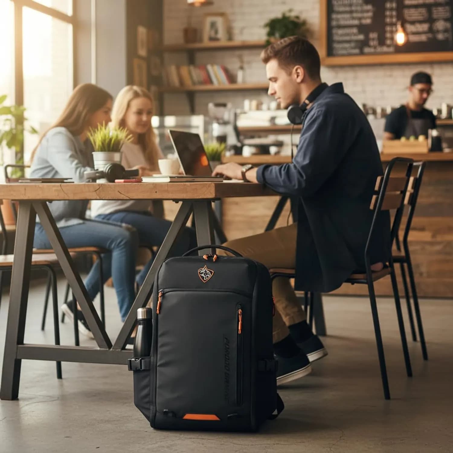 Porodo Gaming Backpack - 17'' Double-Layered Protection 2