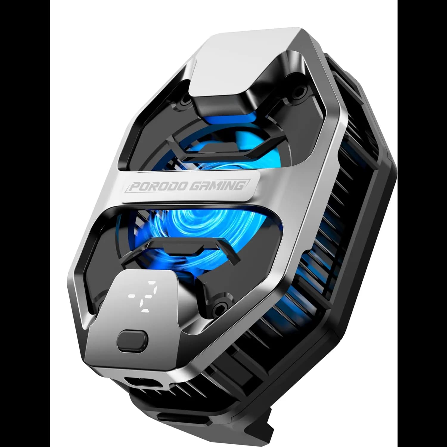 Porodo Mobile Cooler - 6000 RPM Fan, Display 2