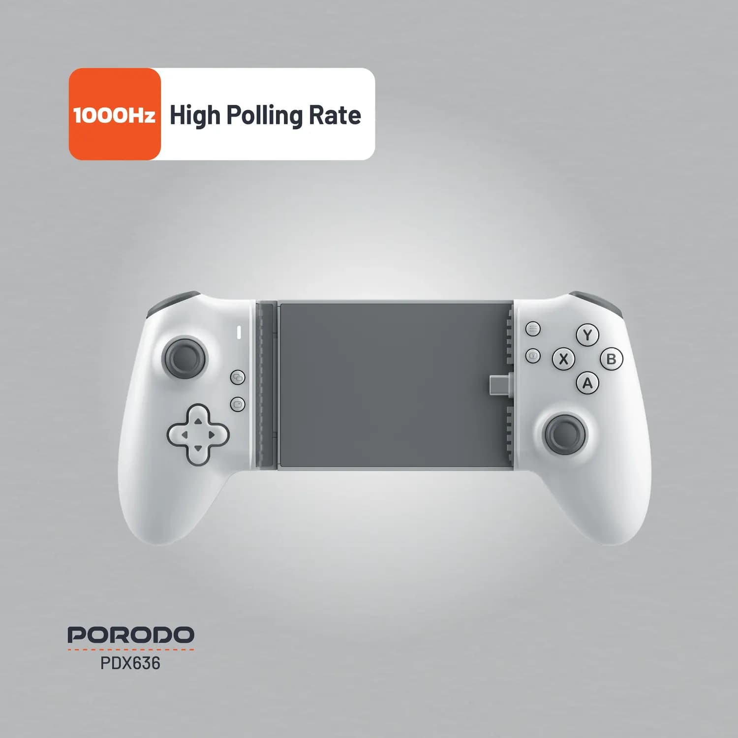 Porodo Game Controller - Multi-Platform, White 5
