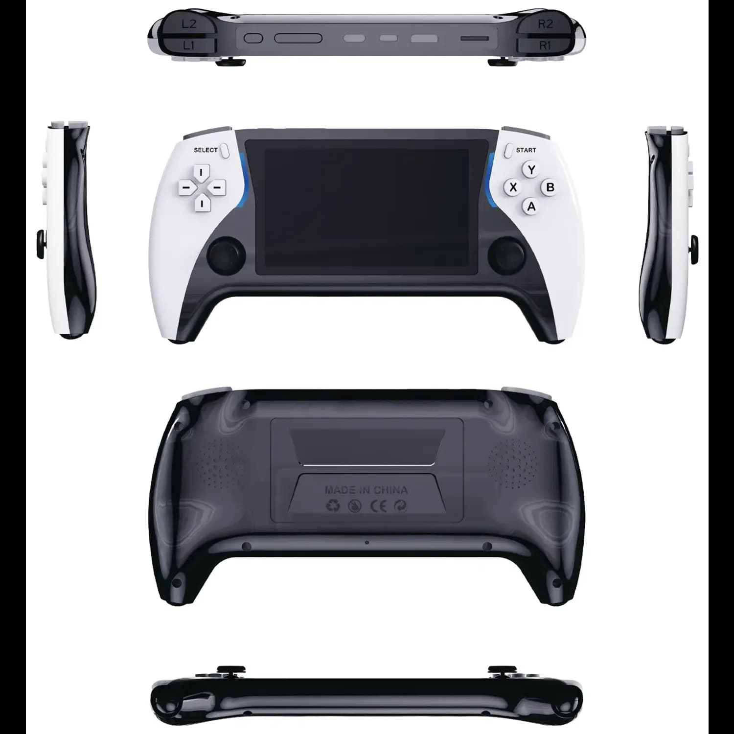 Porodo Gaming Console Arcade X - 7 Emulators, Black/White 4