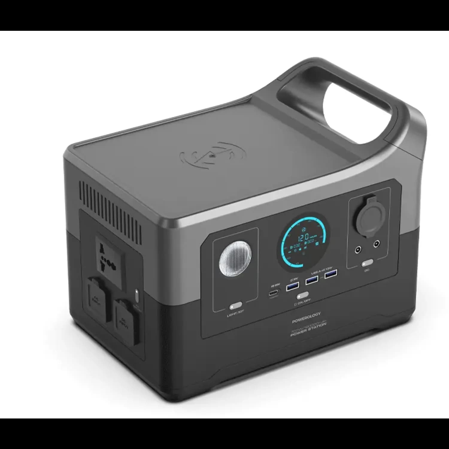 Powerology Smart Power Generator - 120000mAh 700W, Gray 1 Powerology Smart Power Generator - 120000mAh 700W, Gray 1