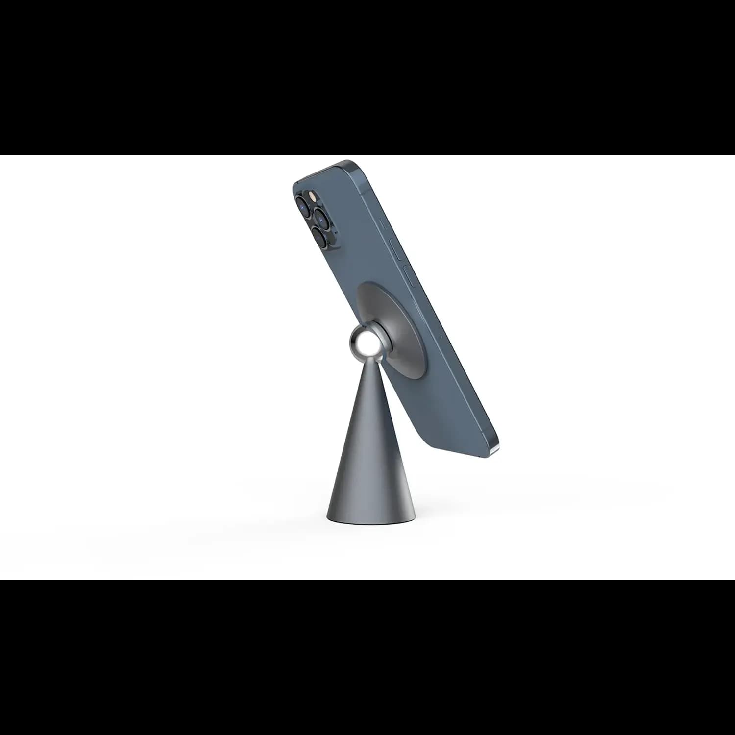 Powerology Phone Holder - Aluminum, MagSafe, Black 2