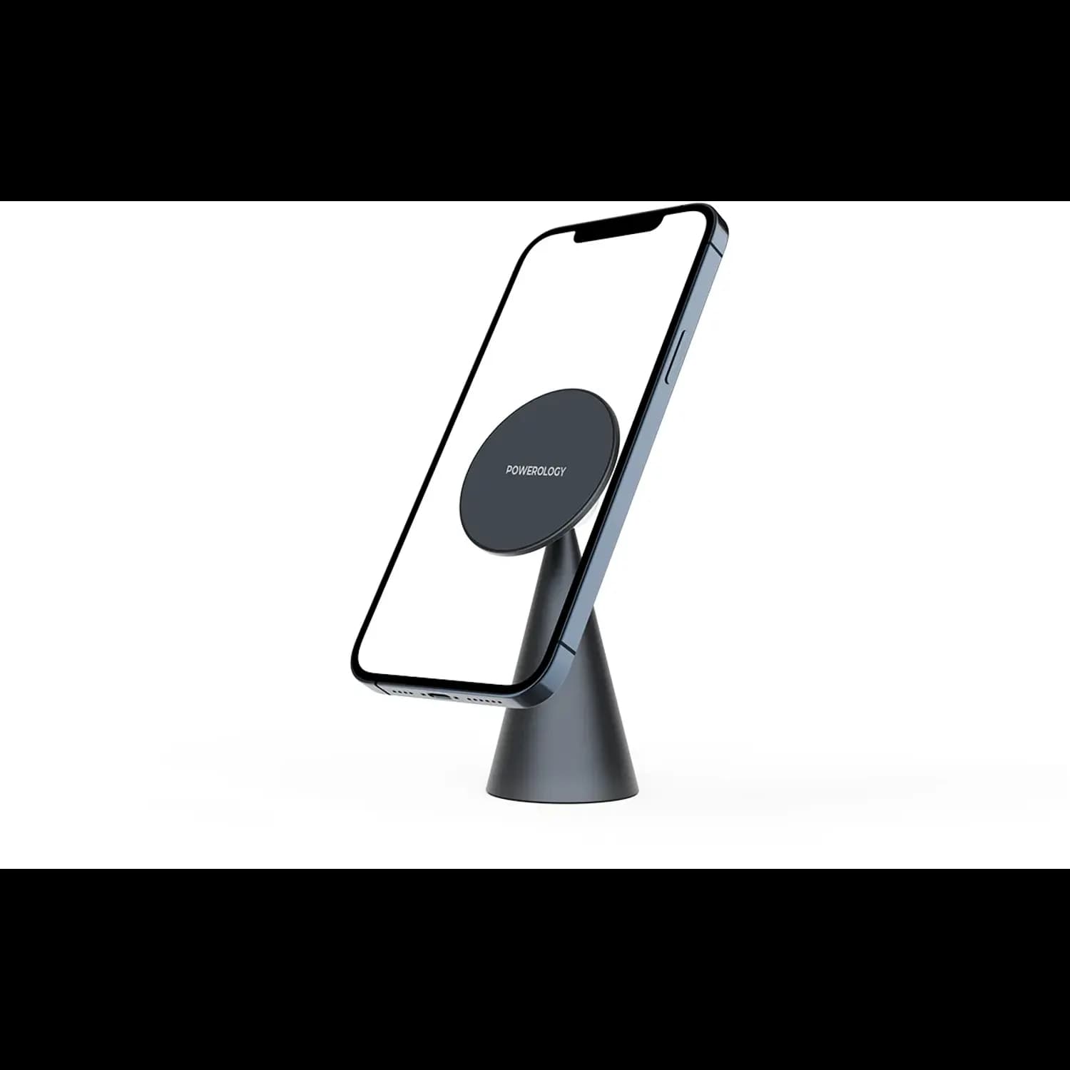 Powerology Phone Holder - Aluminum, MagSafe, Black 4