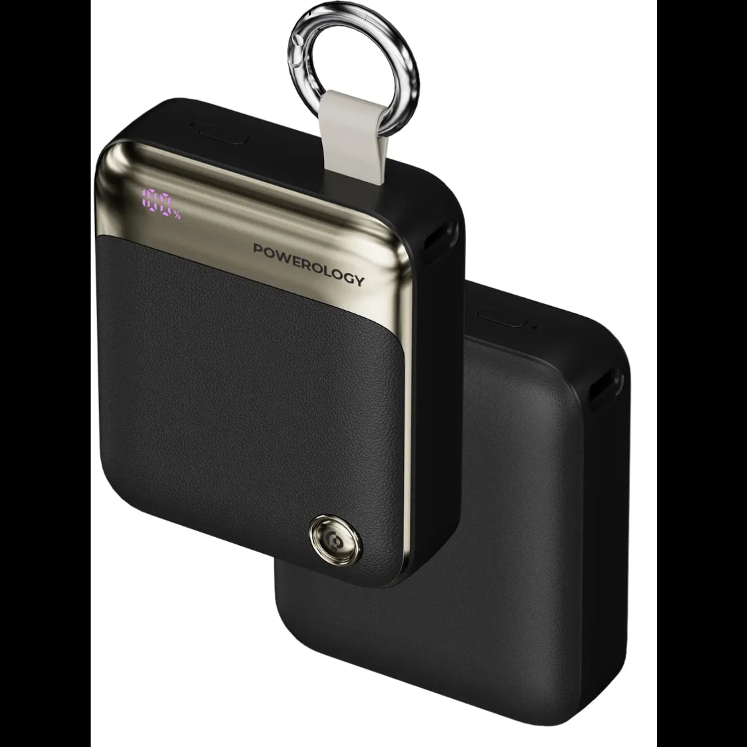 Powerology Power Bank Legacy X1 - 10000mAh PD22.5W, Black — Black 1 Powerology Power Bank Legacy X1 - 10000mAh PD22.5W, Black — Black 1
