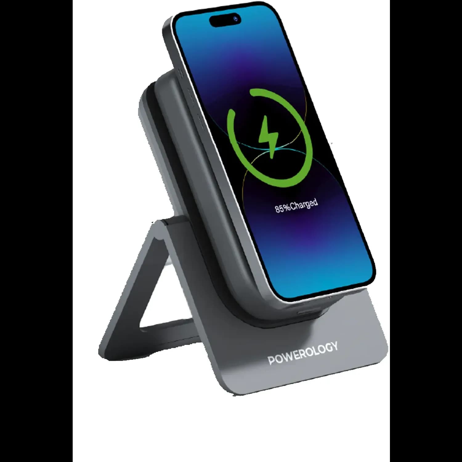 Powerology Power Bank 10000mAh - MagSafe Combo, Grey 5