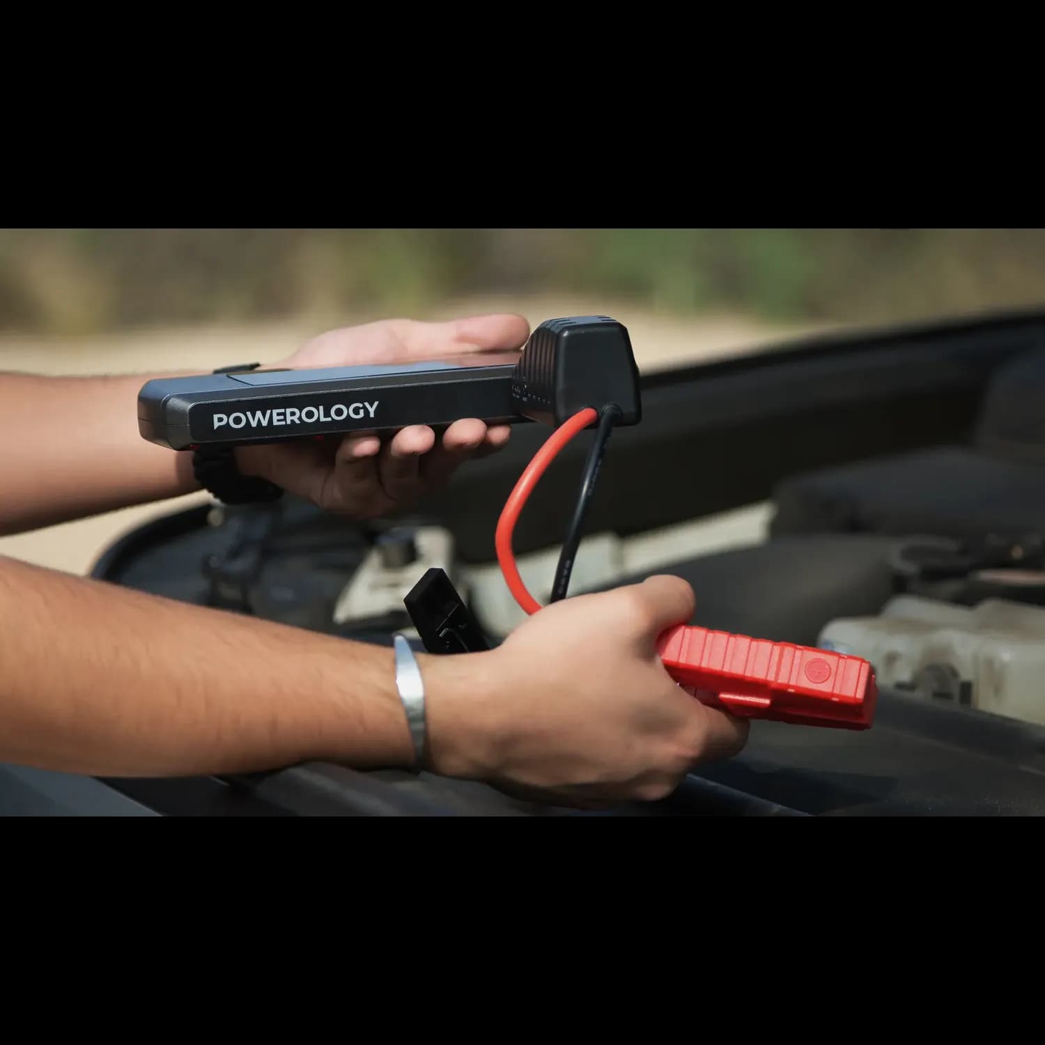 Powerology Jump Start Power Bank - 16000mAh, Black 5