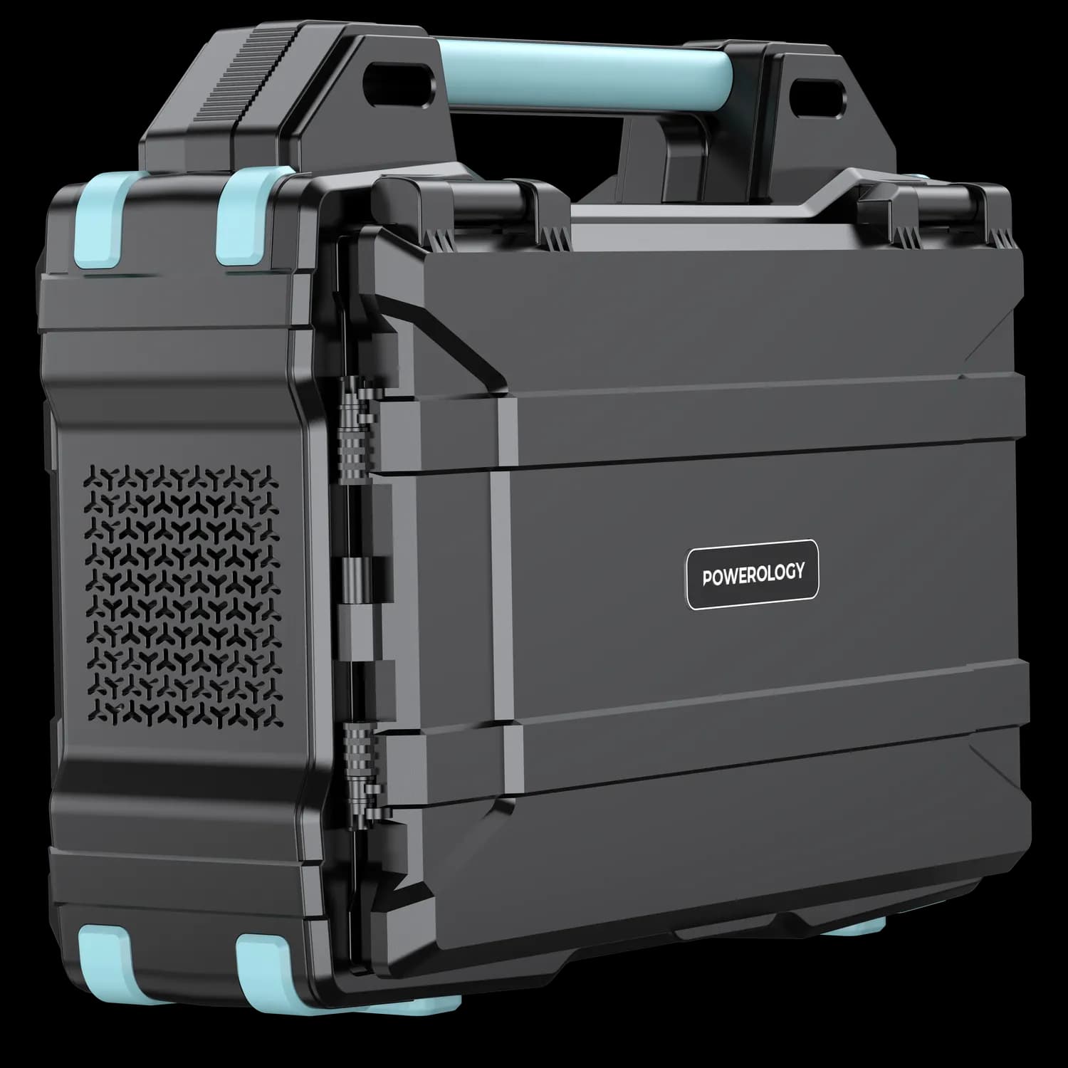 Powerology Portable Generator - 76800mAh 300W, Black 2