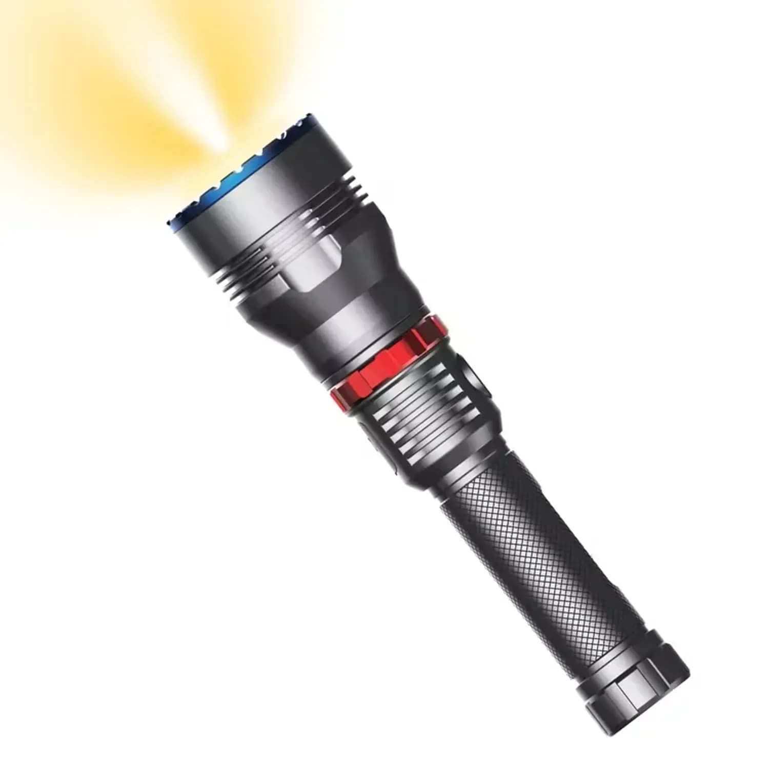 Powerology LED Flashlight - 4000mAh Powerbank, Black 1 Powerology LED Flashlight - 4000mAh Powerbank, Black 1