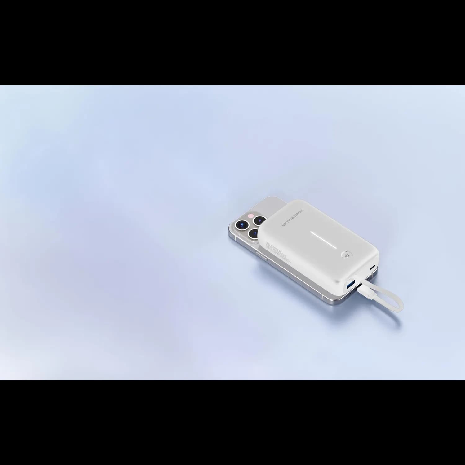 Powerology Power Bank - 20000mAh 30W PD, White 4