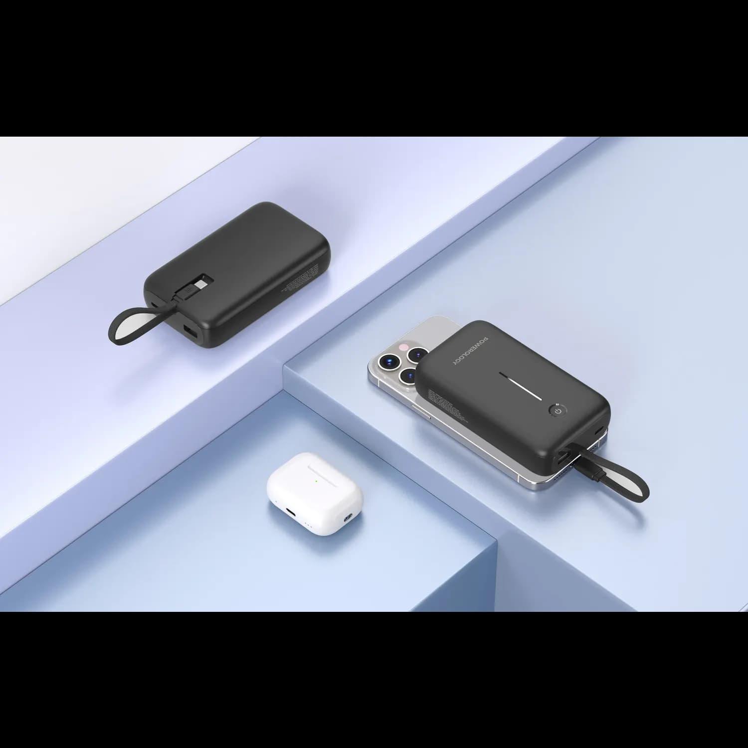 Powerology Power Bank - 20000mAh 30W PD, Black 2