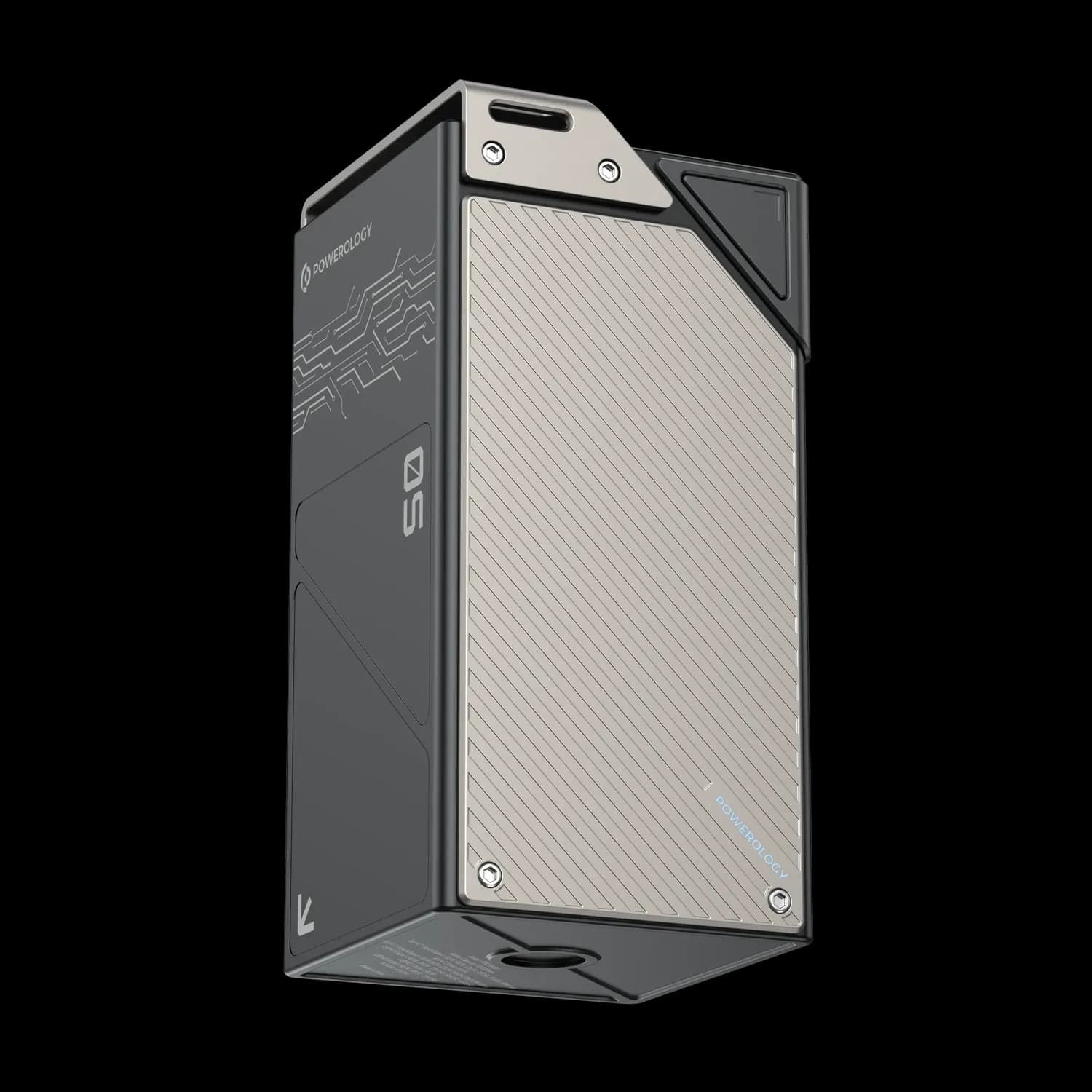 Powerology Power Bank 50000mAh 65W PD - Black 4