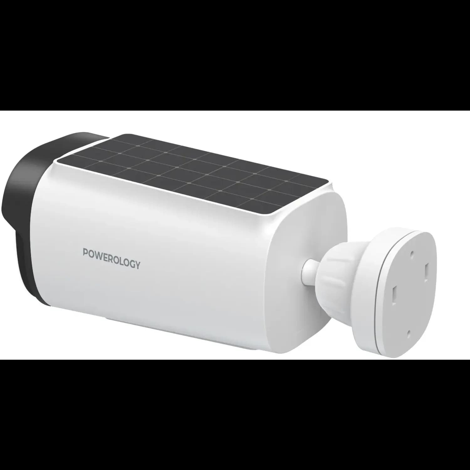 Powerology Outdoor Camera - Built-in Solar, White 2