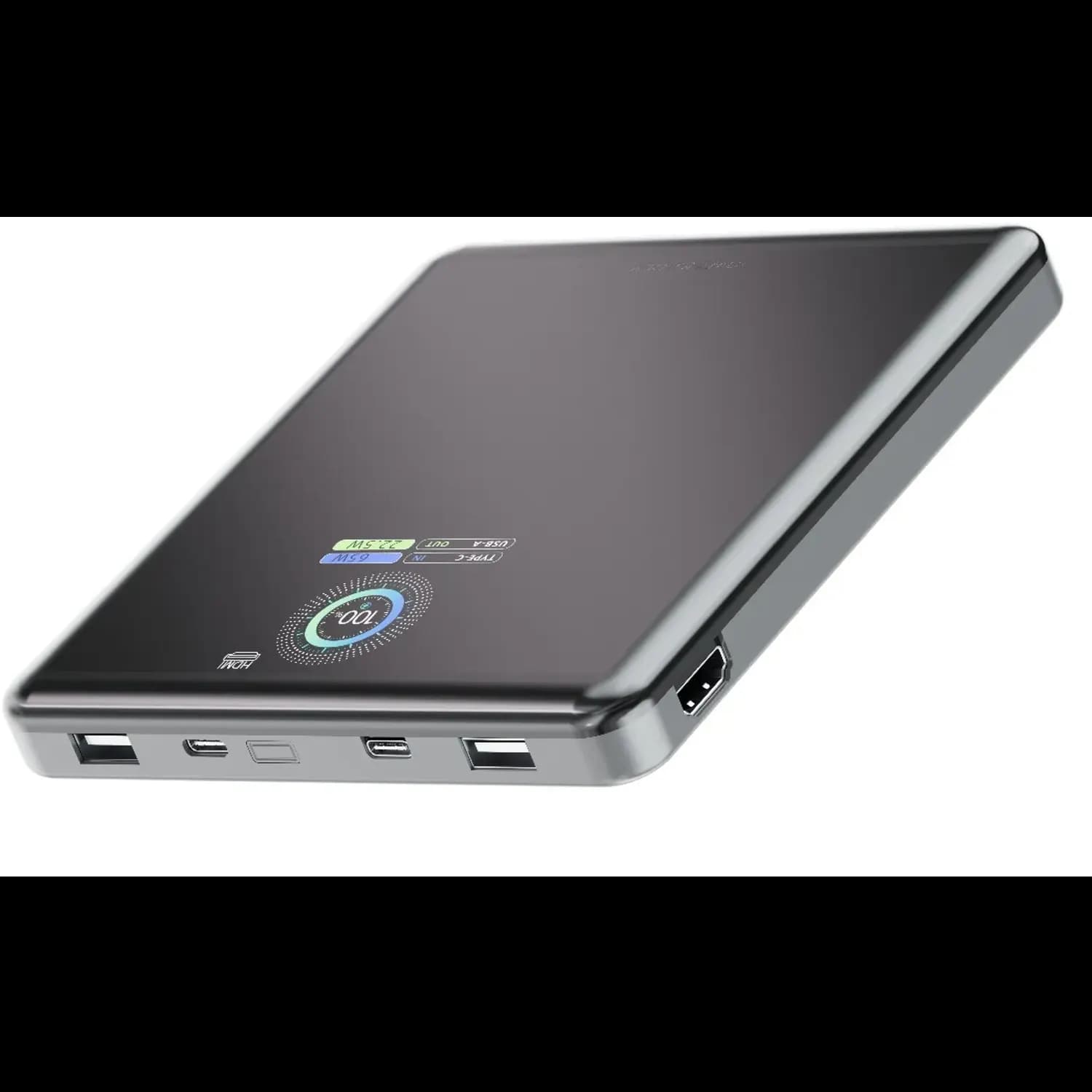 Powerology Power Bank VoltStream - 20000mAh, Black 2
