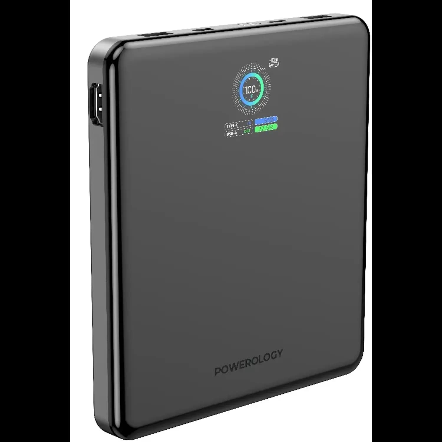 Powerology Power Bank VoltStream - 20000mAh, Black 5