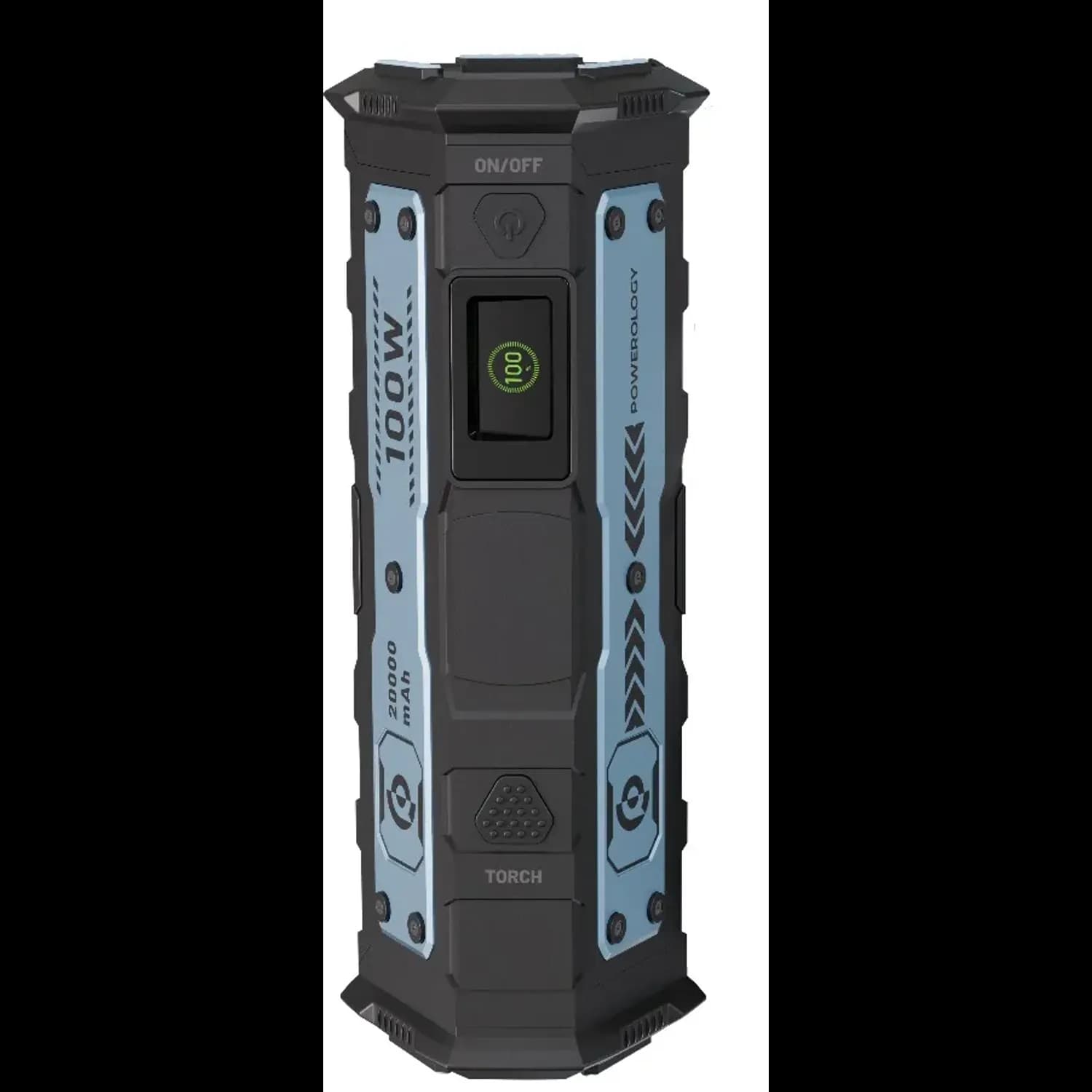 Powerology Power Bank TorchPower - 20000mAh, Black 5