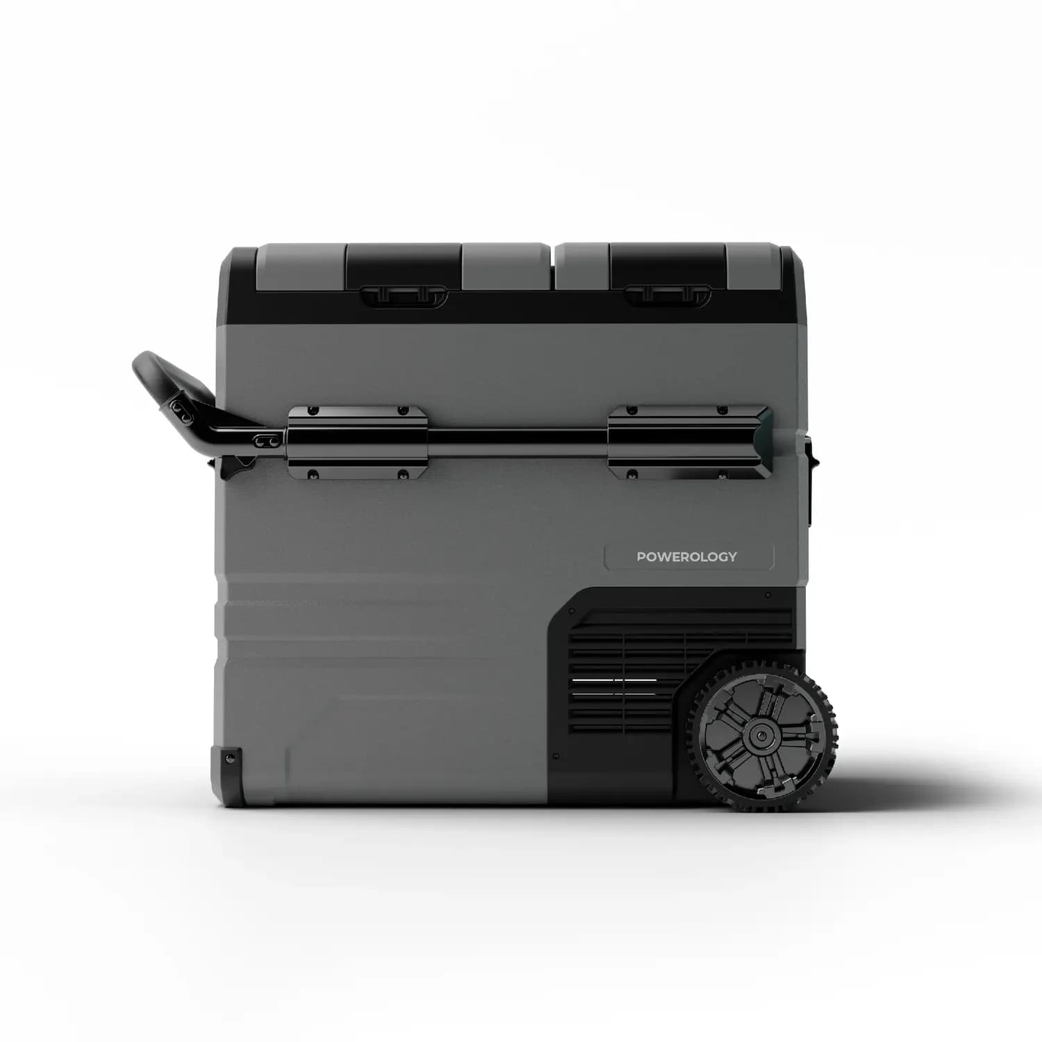 Powerology Fridge & Freezer - Dual Compartment, Black 1 Powerology Fridge & Freezer - Dual Compartment, Black 1