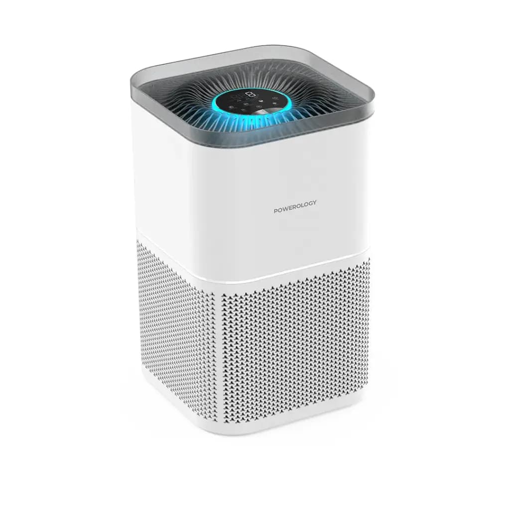 Powerology Air Purifier - H13 HEPA, UV-C, White 1 Powerology Air Purifier - H13 HEPA, UV-C, White 1