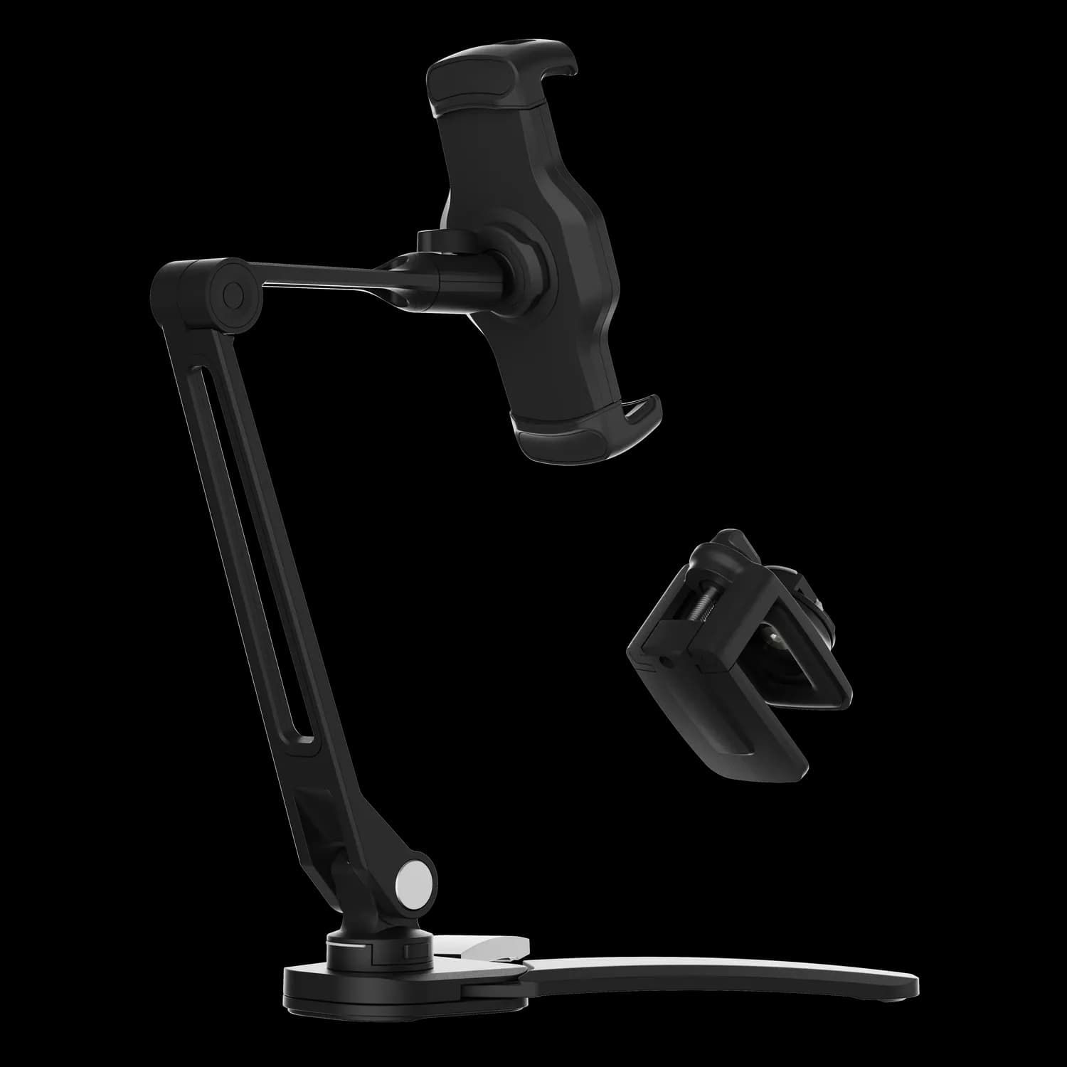 Powerology Phone & Tablet Holder - Quick-Release, Black 4