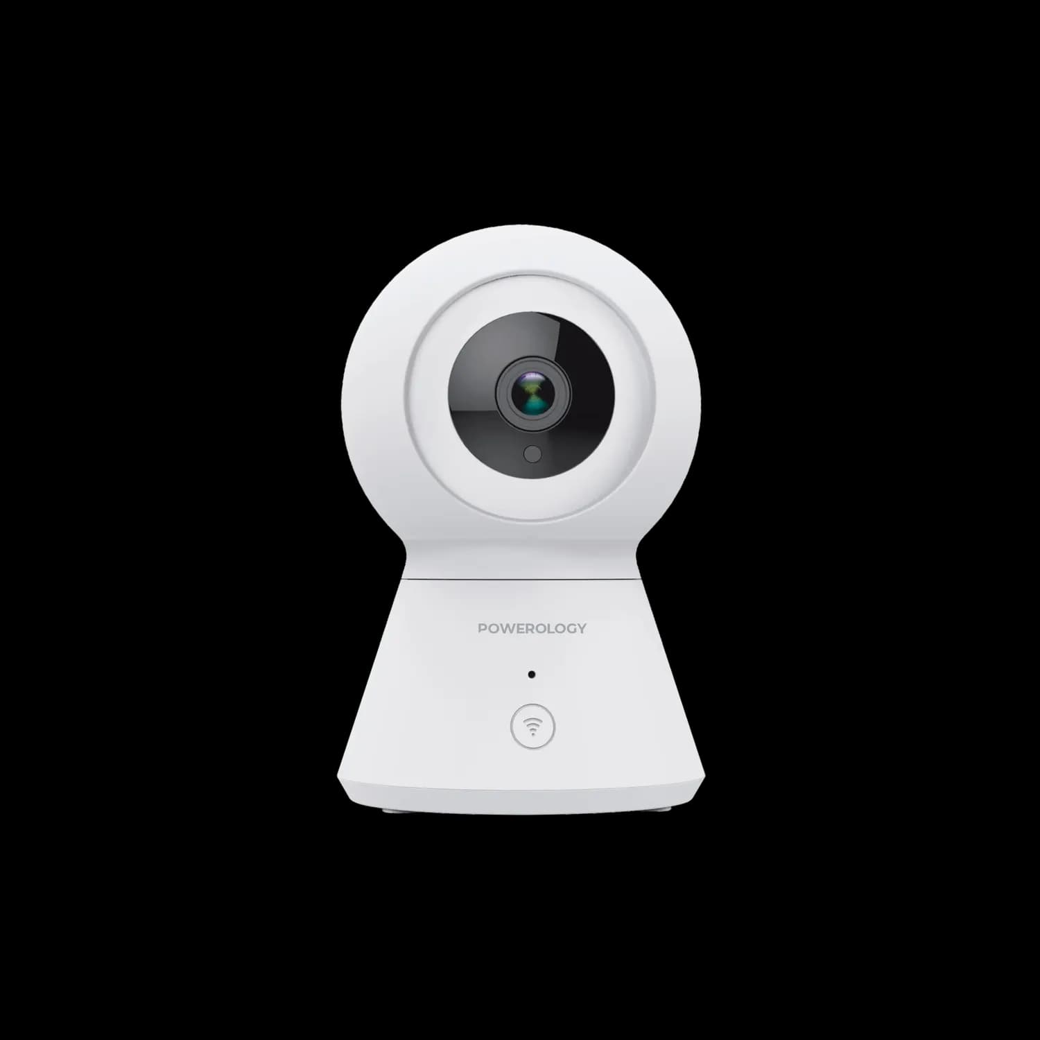 Powerology Smart Home Camera - 360° Movement, White 2