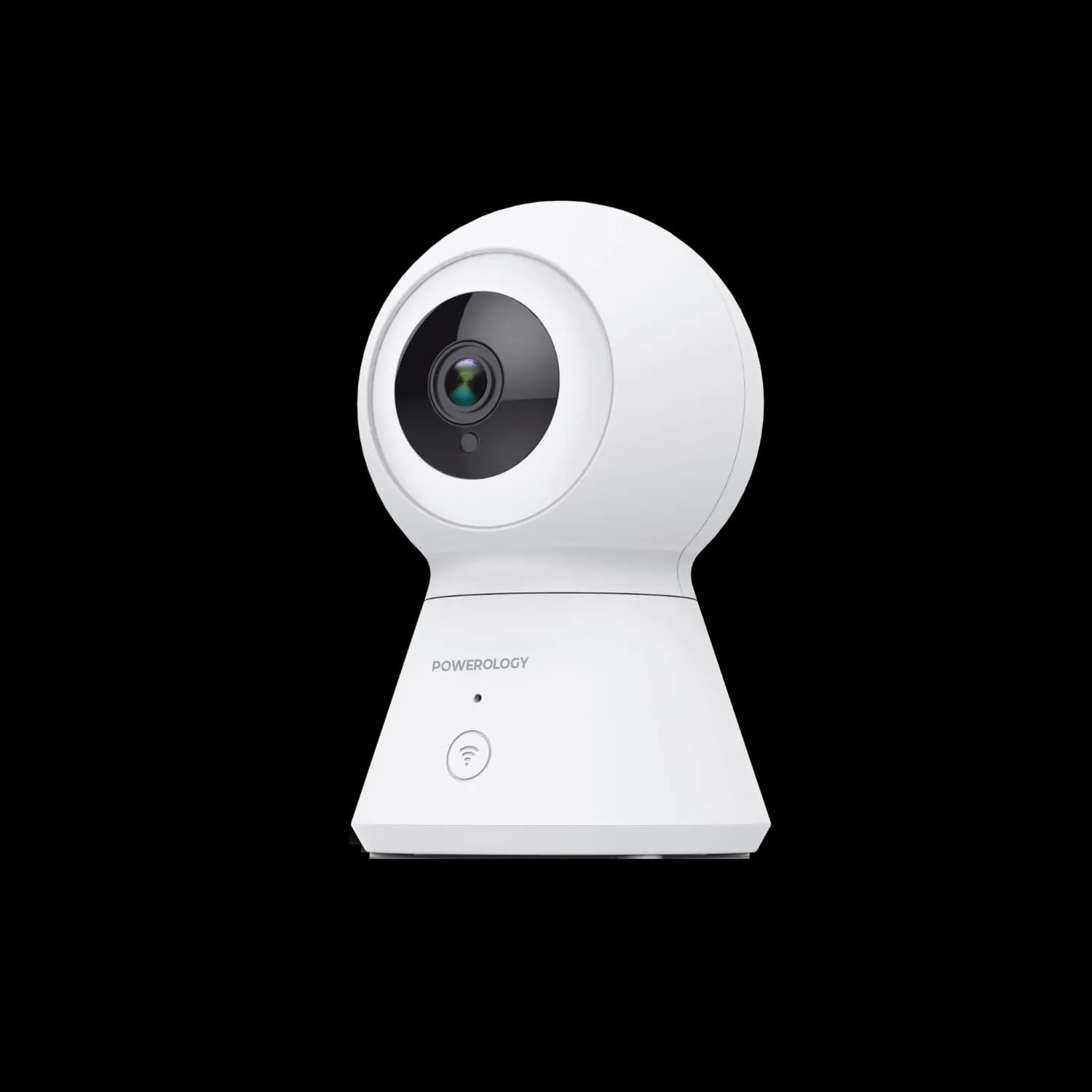 Powerology Smart Home Camera - 360° Movement, White 3