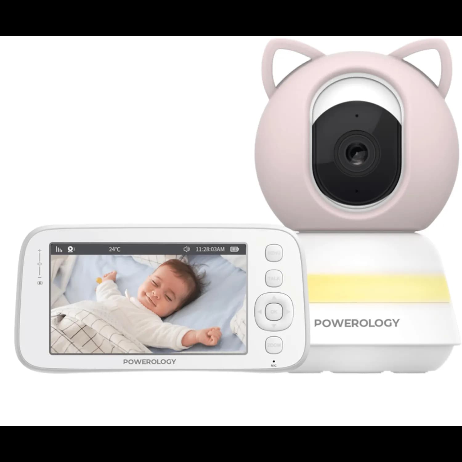 Powerology Baby Monitor - Full HD 1080P, AI Tracking 1 Powerology Baby Monitor - Full HD 1080P, AI Tracking 1