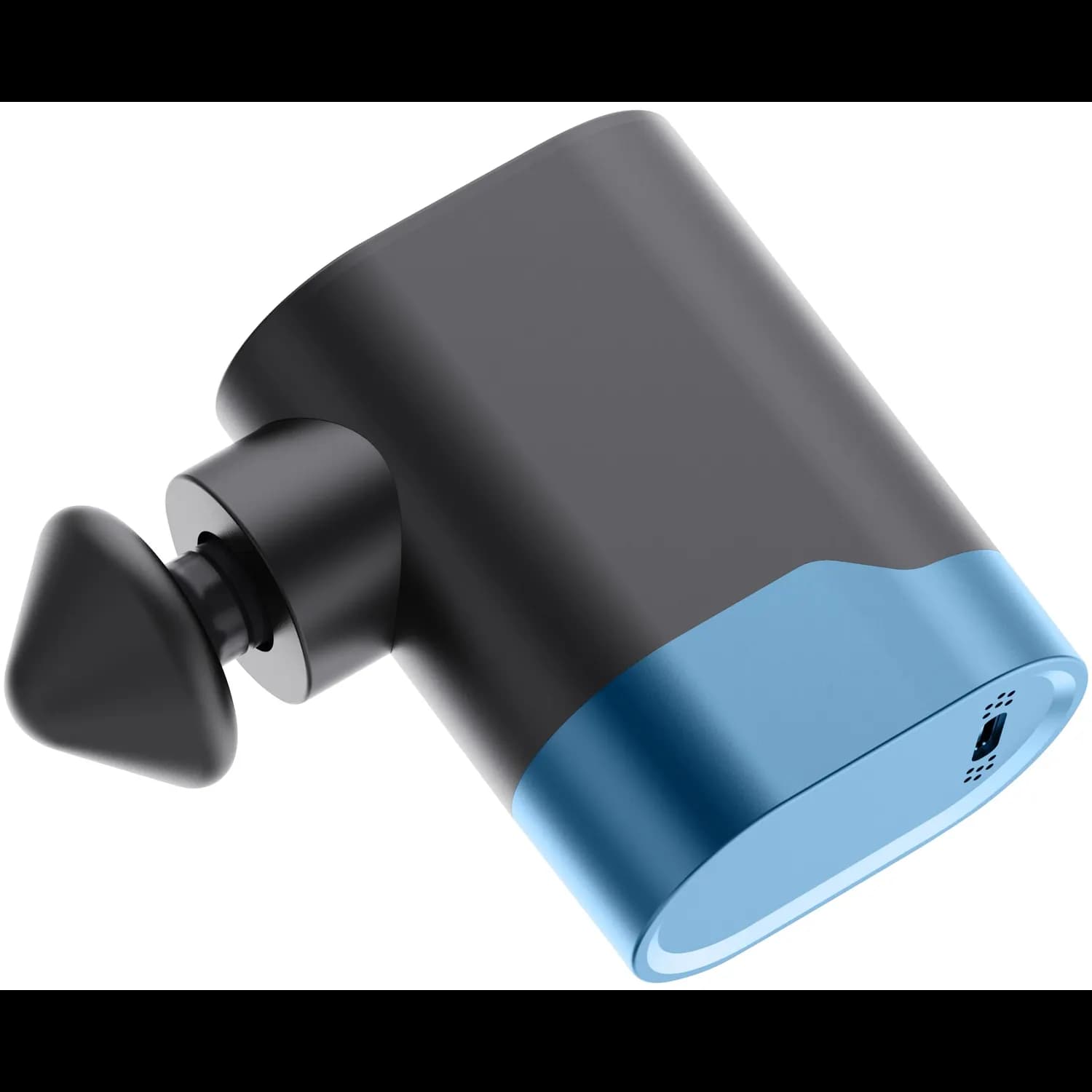 Powerology Travel Massager - Ultra-Mini, 40W, Black/Blue 5