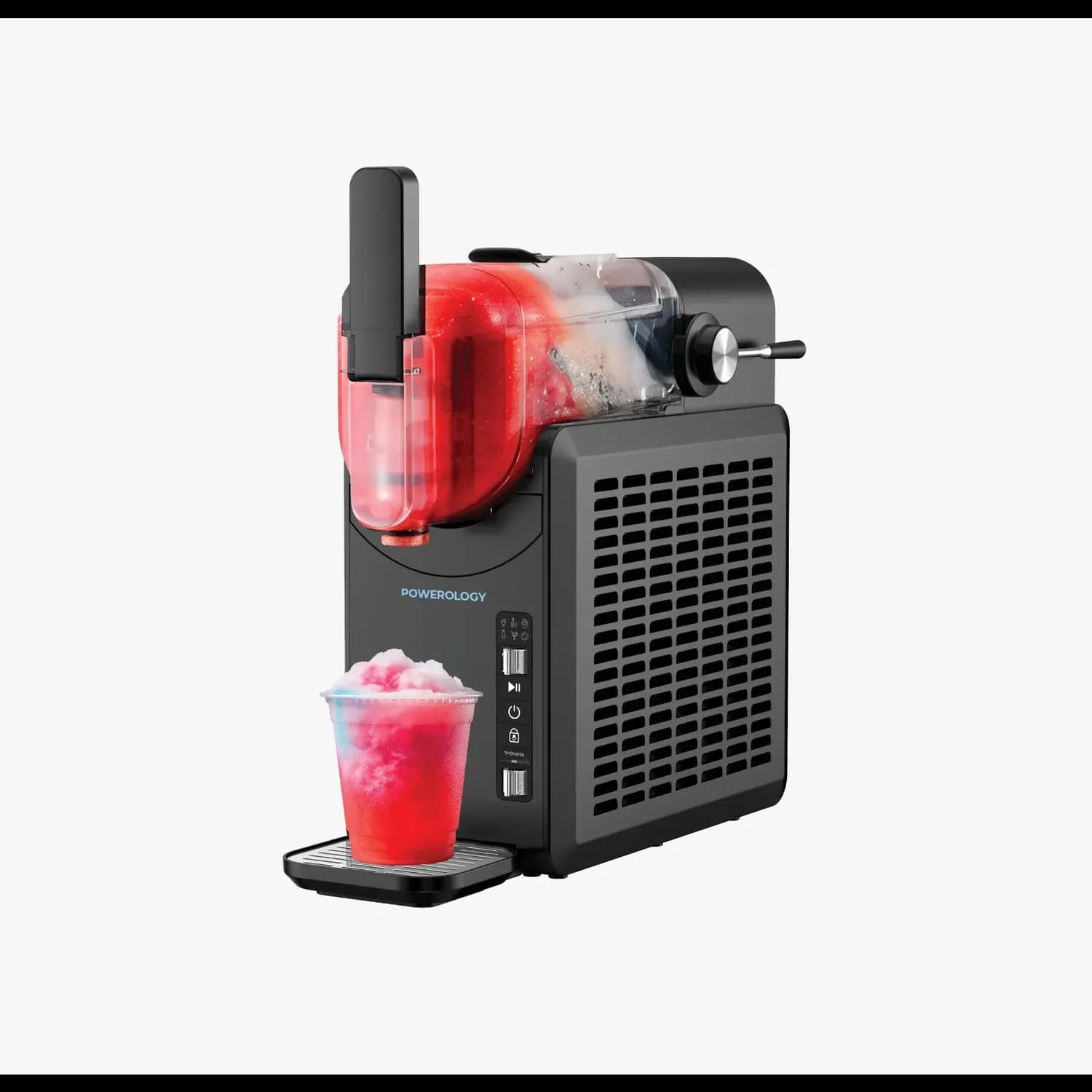 Powerology Slushie Machine - Instant Slushie, Black 1 Powerology Slushie Machine - Instant Slushie, Black 1