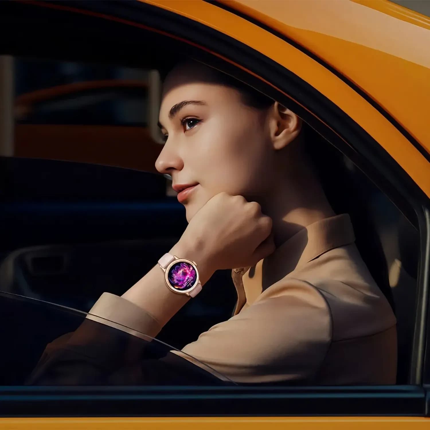 Powerology Smart Watch Gazelle - GPS, Urban Elegance - Pink — Pink 5
