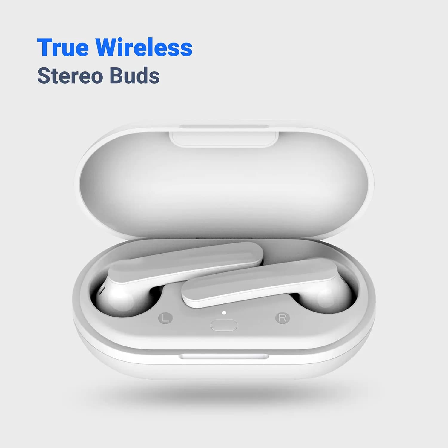 Powerology True Wireless Stereo Buds - White 2