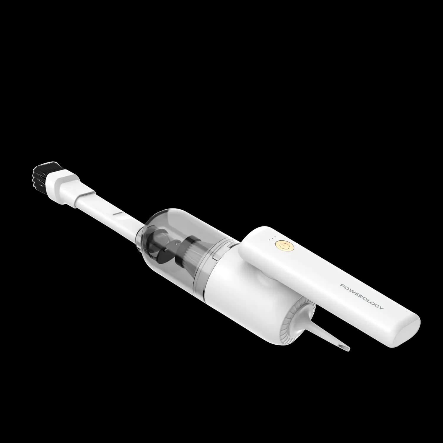 Powerology Vacuum Blower Inflator - Handheld, White 3