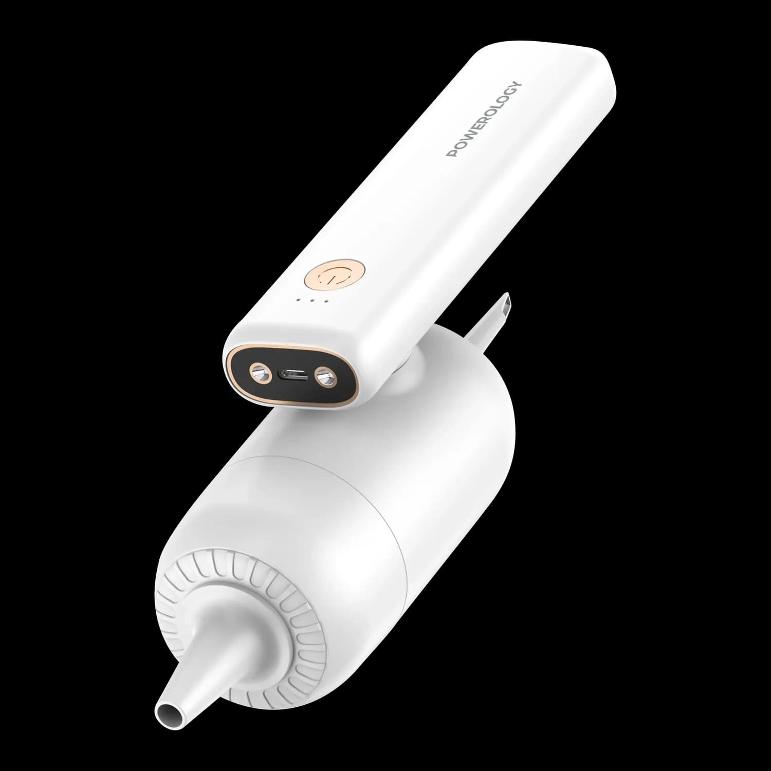 Powerology Vacuum Blower Inflator - Handheld, White 1 Powerology Vacuum Blower Inflator - Handheld, White 1