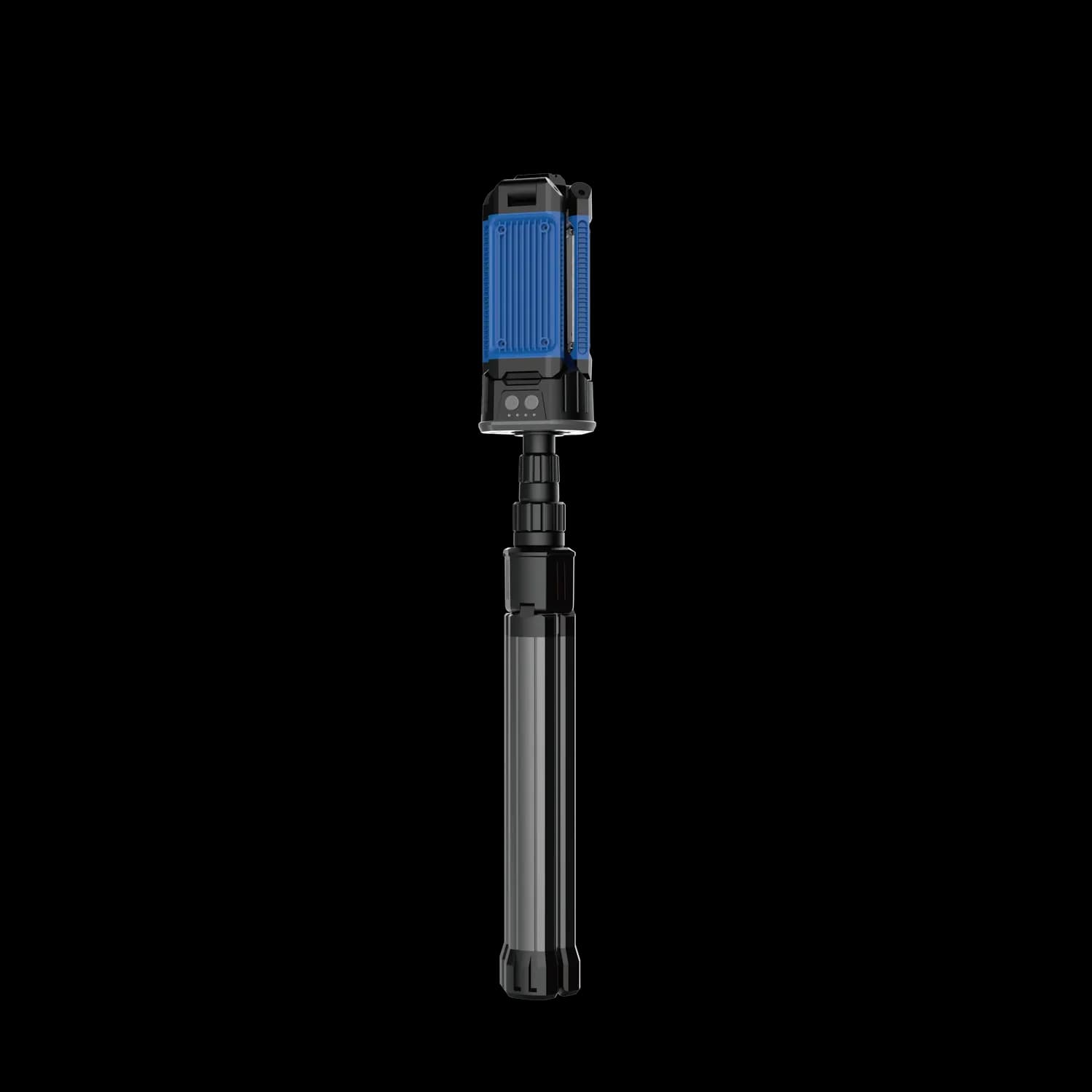 Powerology Camping Light Tripod - 4000mAh, Magnetic Base, Black 4