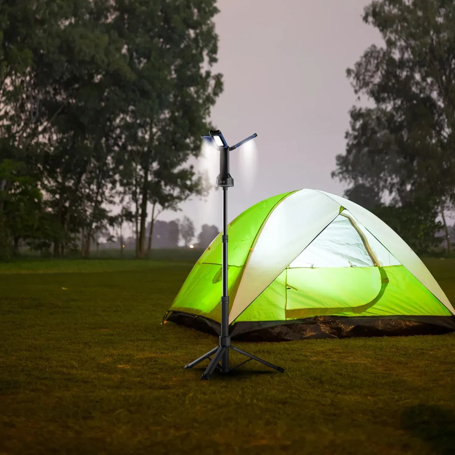 Powerology Camping Light - 2600mAh Solar, Blue 3