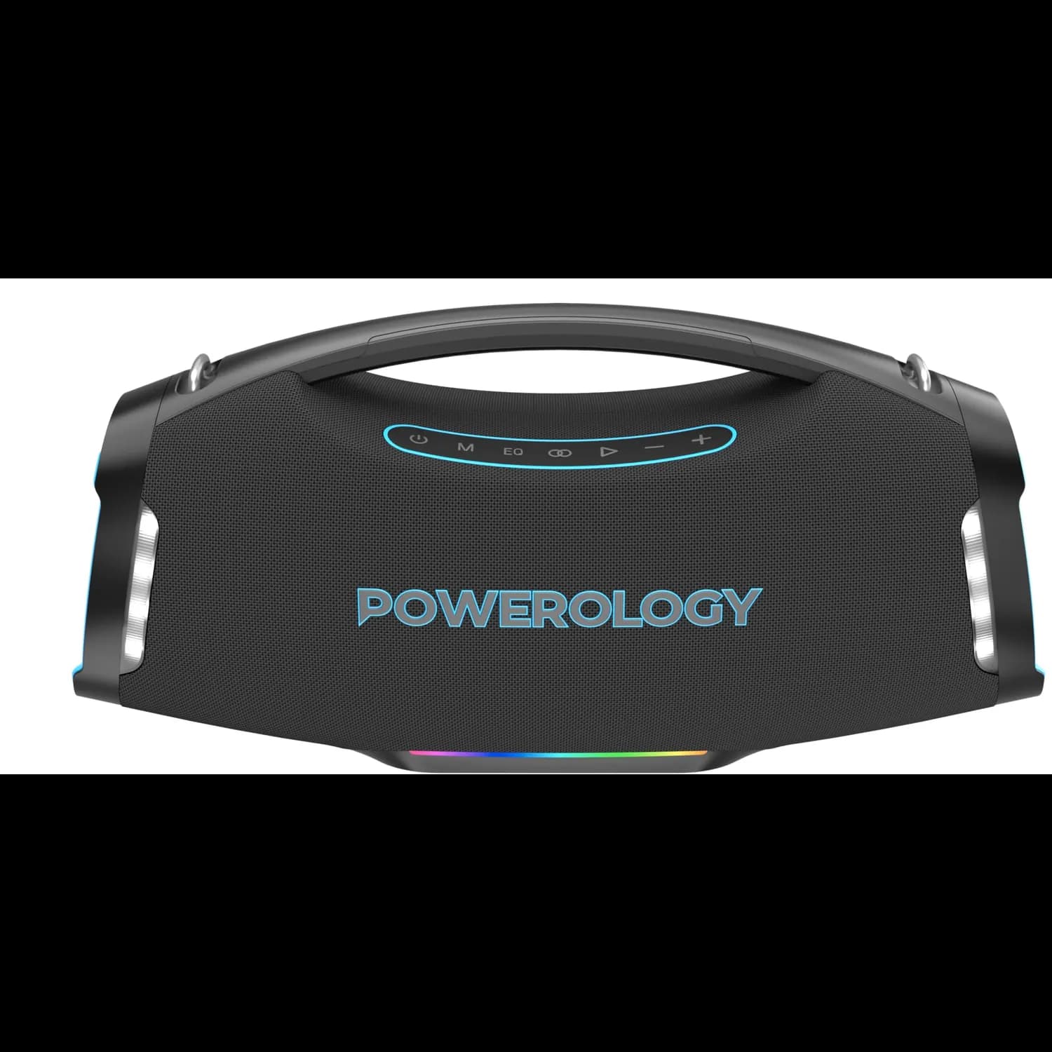 Powerology Bluetooth Speaker - 350W RGB, 16000mAh, IPX5 4