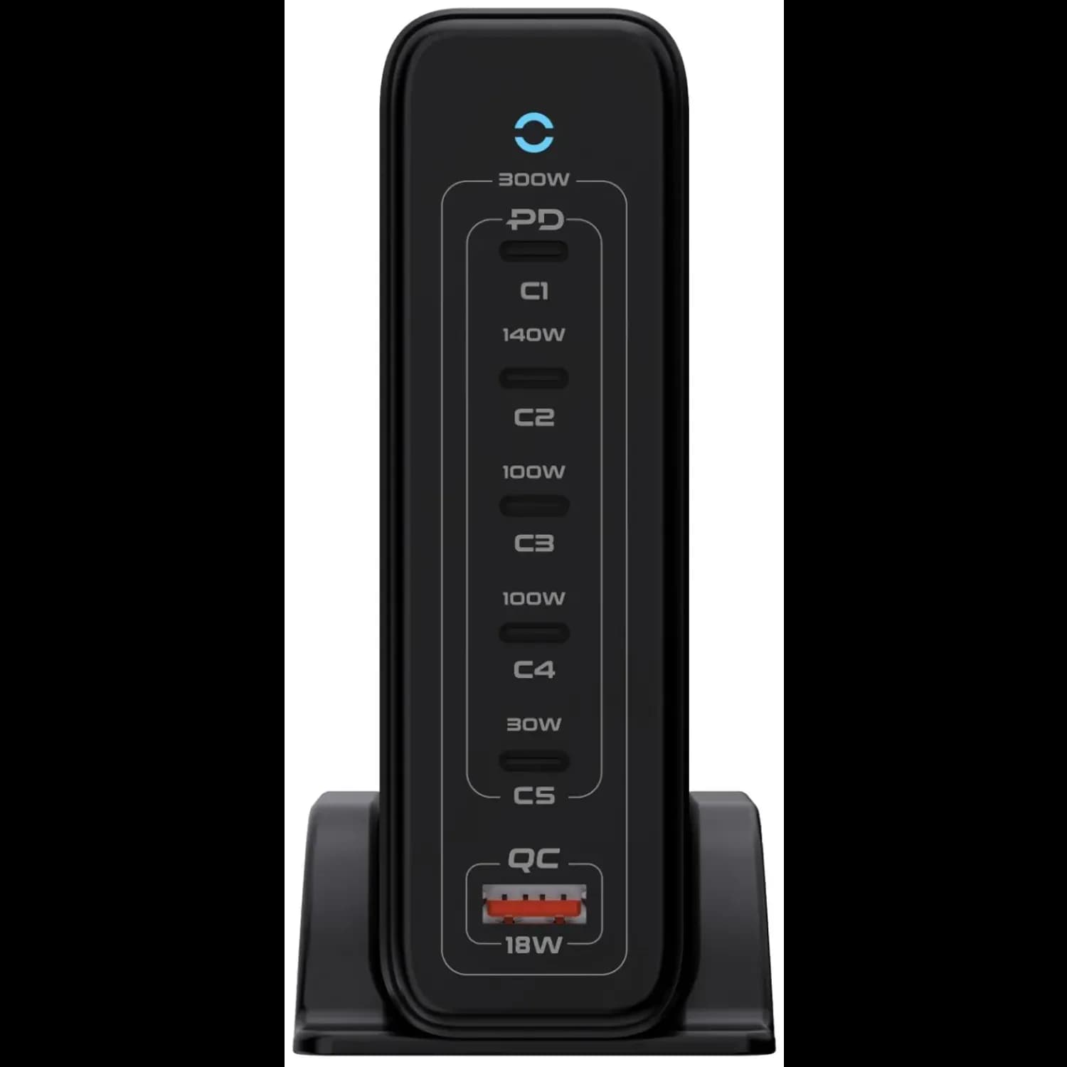 Powerology Charger Volt-X - 300W GaN, Black 4