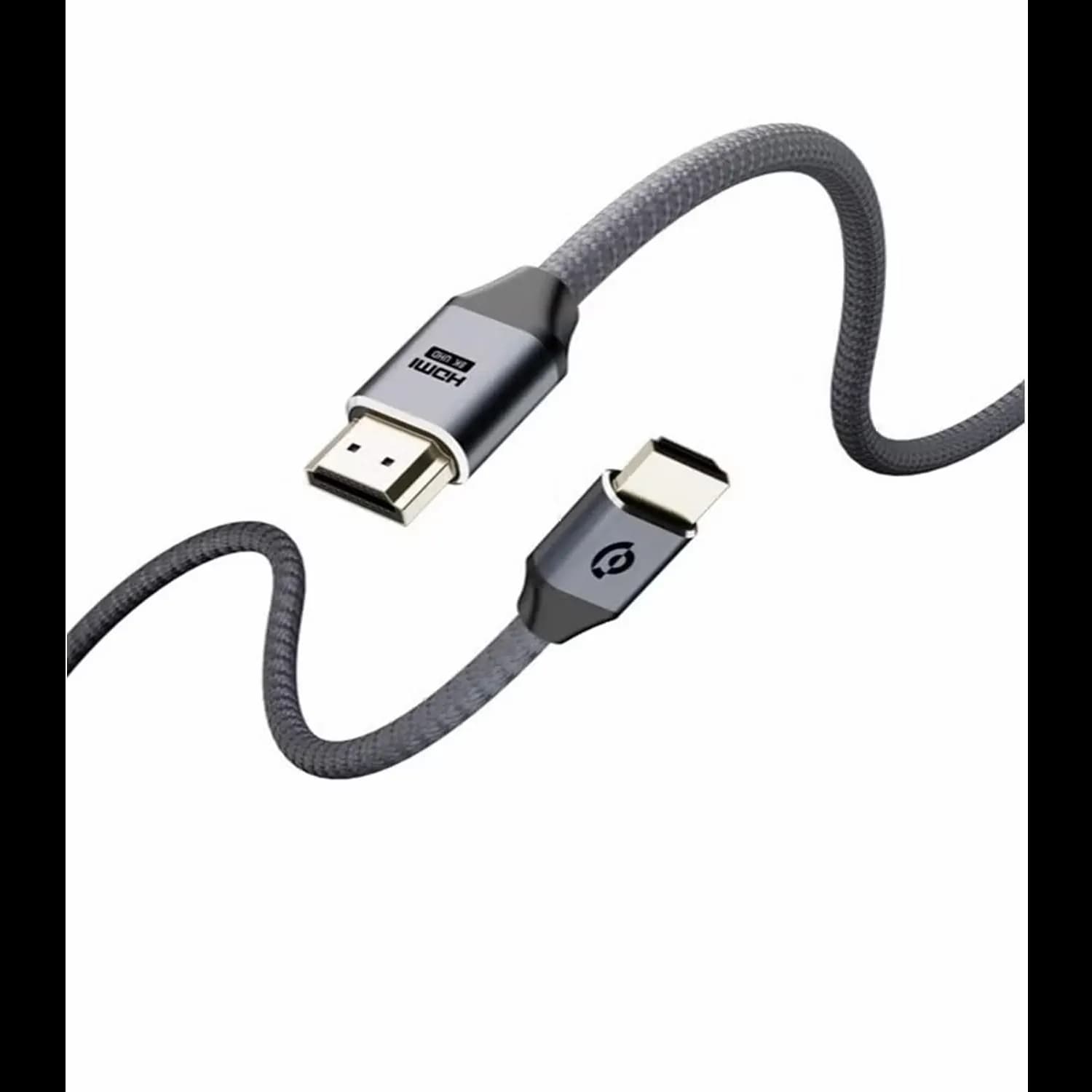 Powerology HDMI Cable - 8K, 10K Resolution, Gray 1