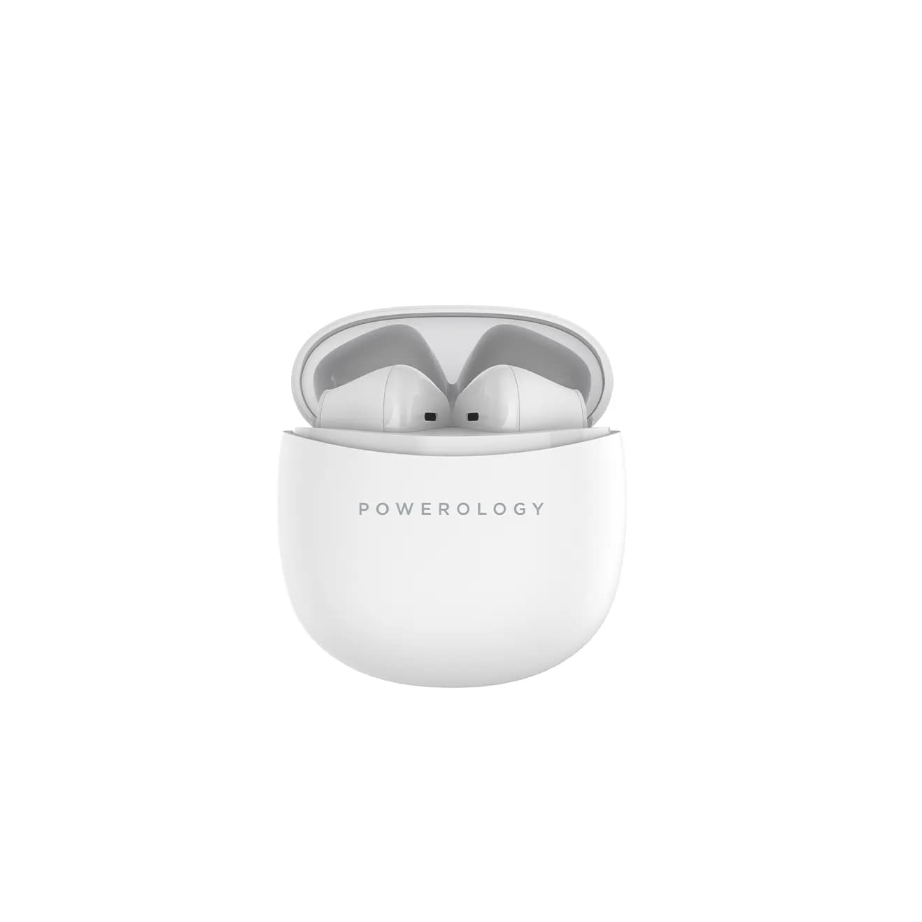 Powerology TWS Stereo Buds PWLAU001 - Bluetooth 5.0, White 2
