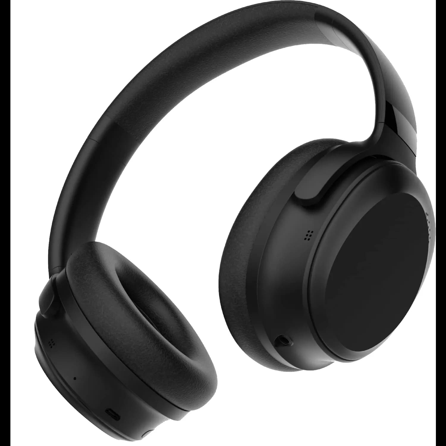 Powerology Wireless Headphones - Active Noise Cancelling, Super Bass, Black 1