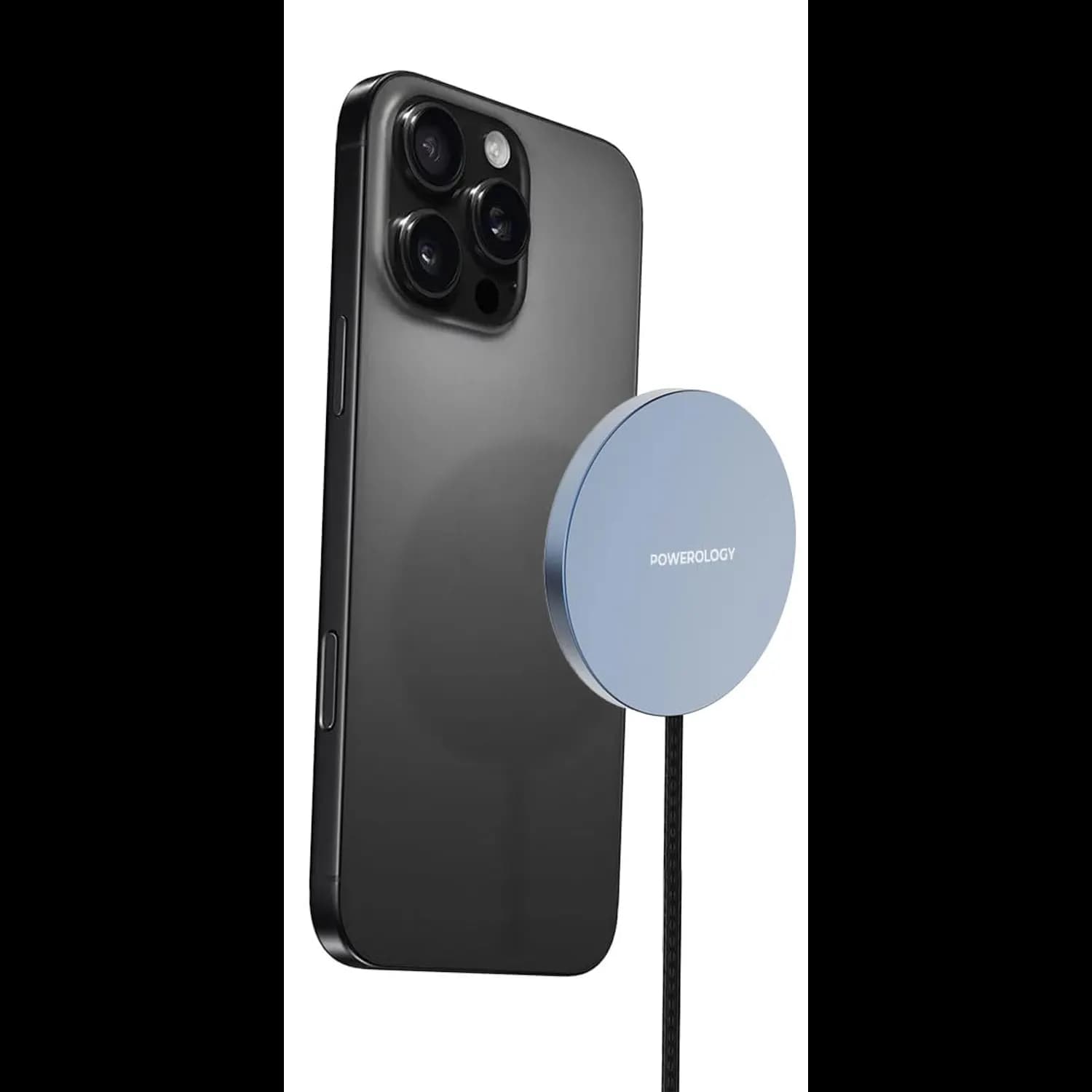 Powerology Wireless Charger Elero - Magnetic 15W, Gray 1