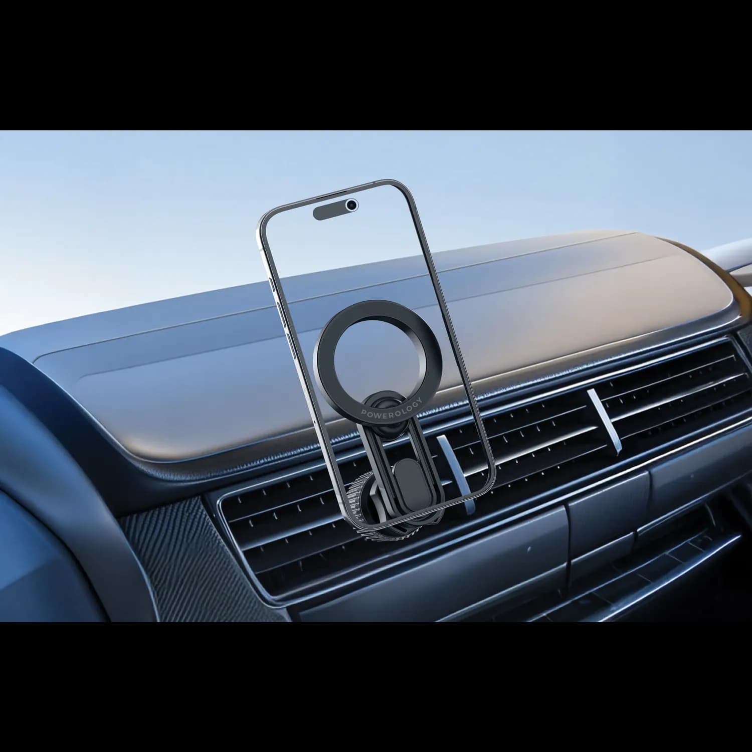 Powerology Car Mount SnapMount - MagSafe, Black 2